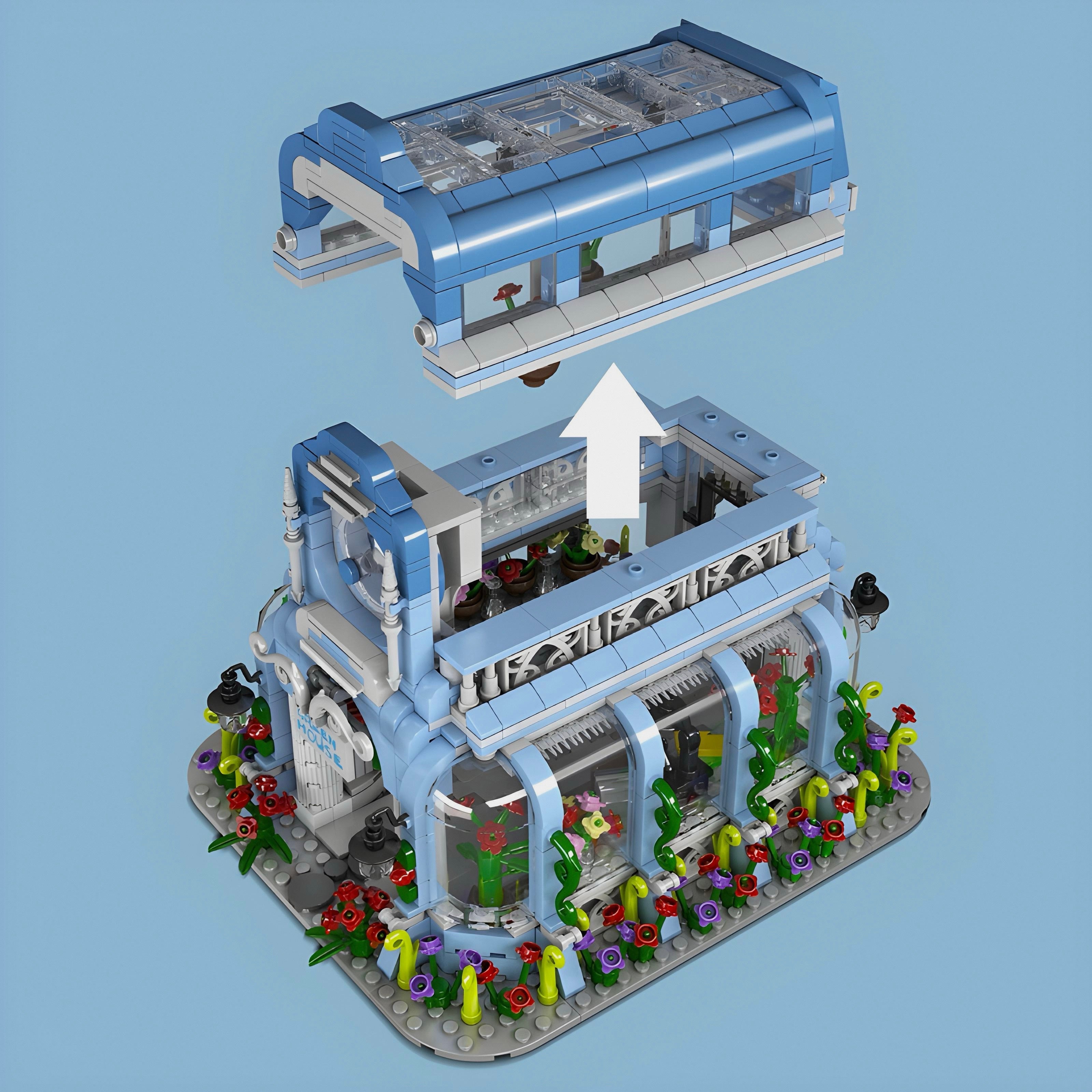 Nexus Brick 1:8 scale building set product image