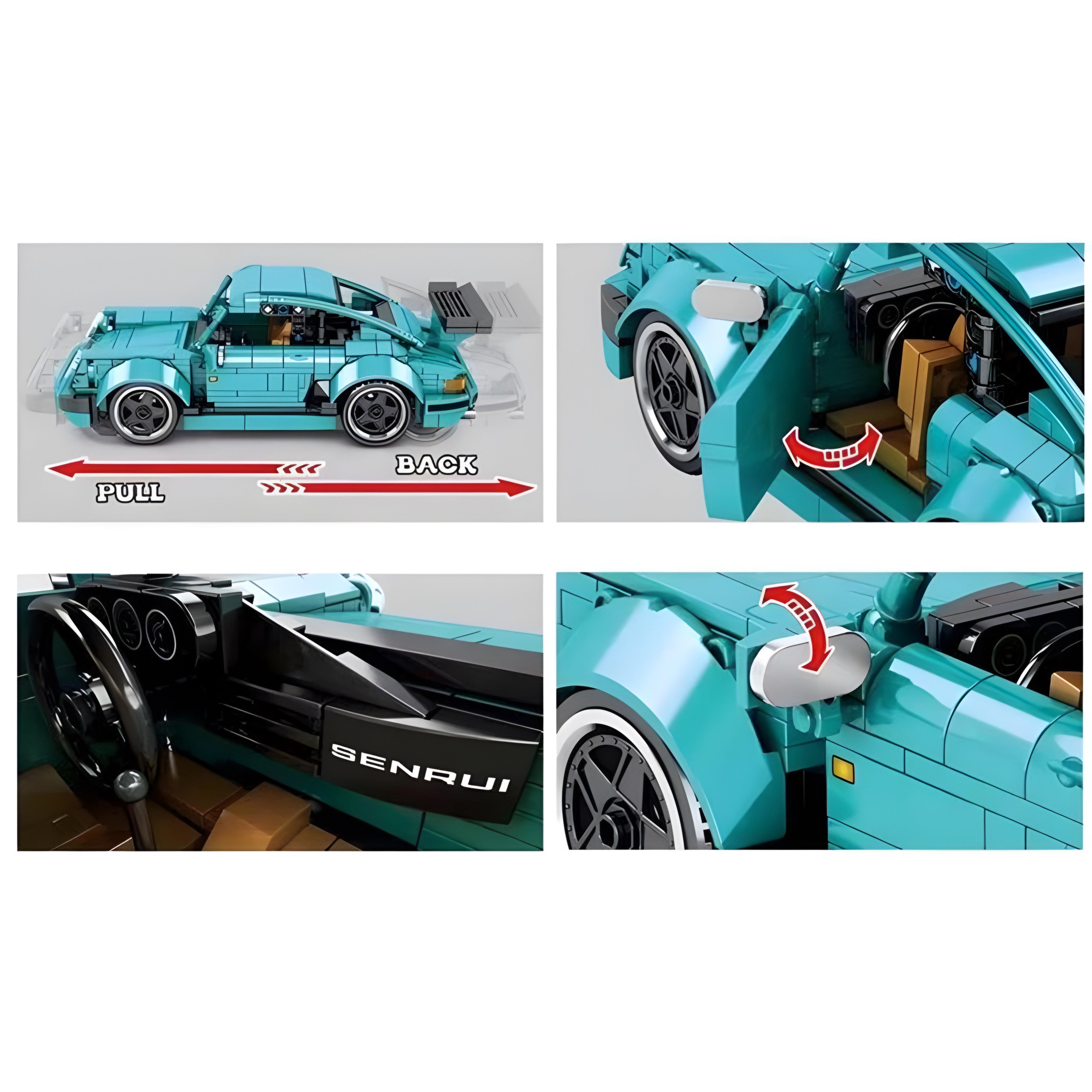 Nexus Brick 1:8 scale building set product image