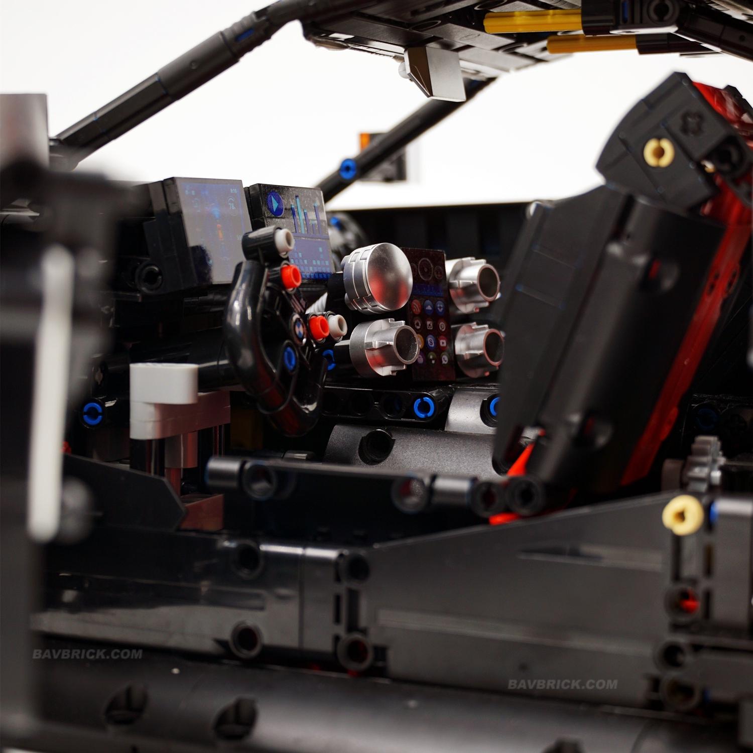 1:8 BMW M4 GT3 Yapı Seti: Detaylı Simülasyon, Koleksiyonluk Yarış Arabası (4556 Parça)