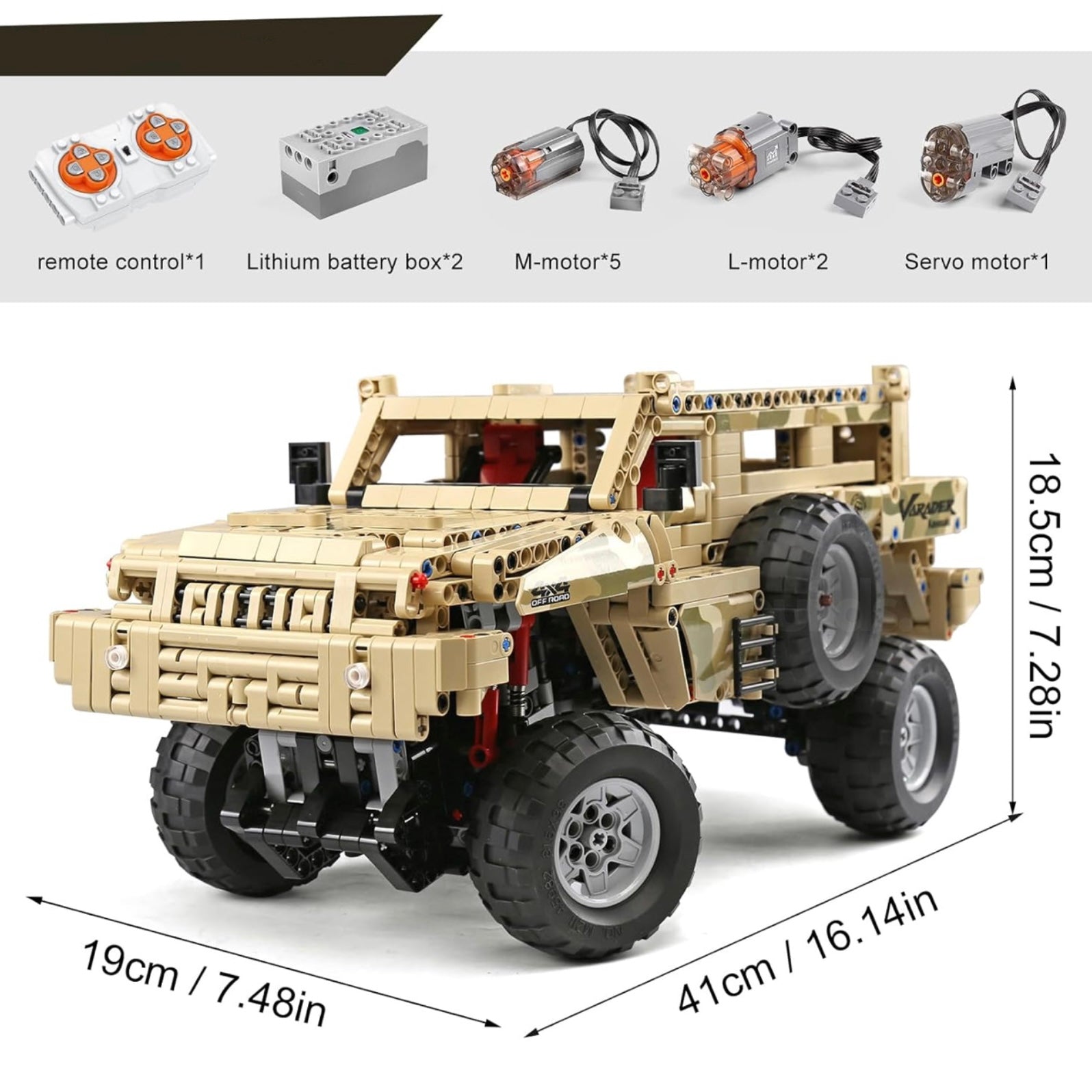 Nexus Brick 1:8 scale building set product image