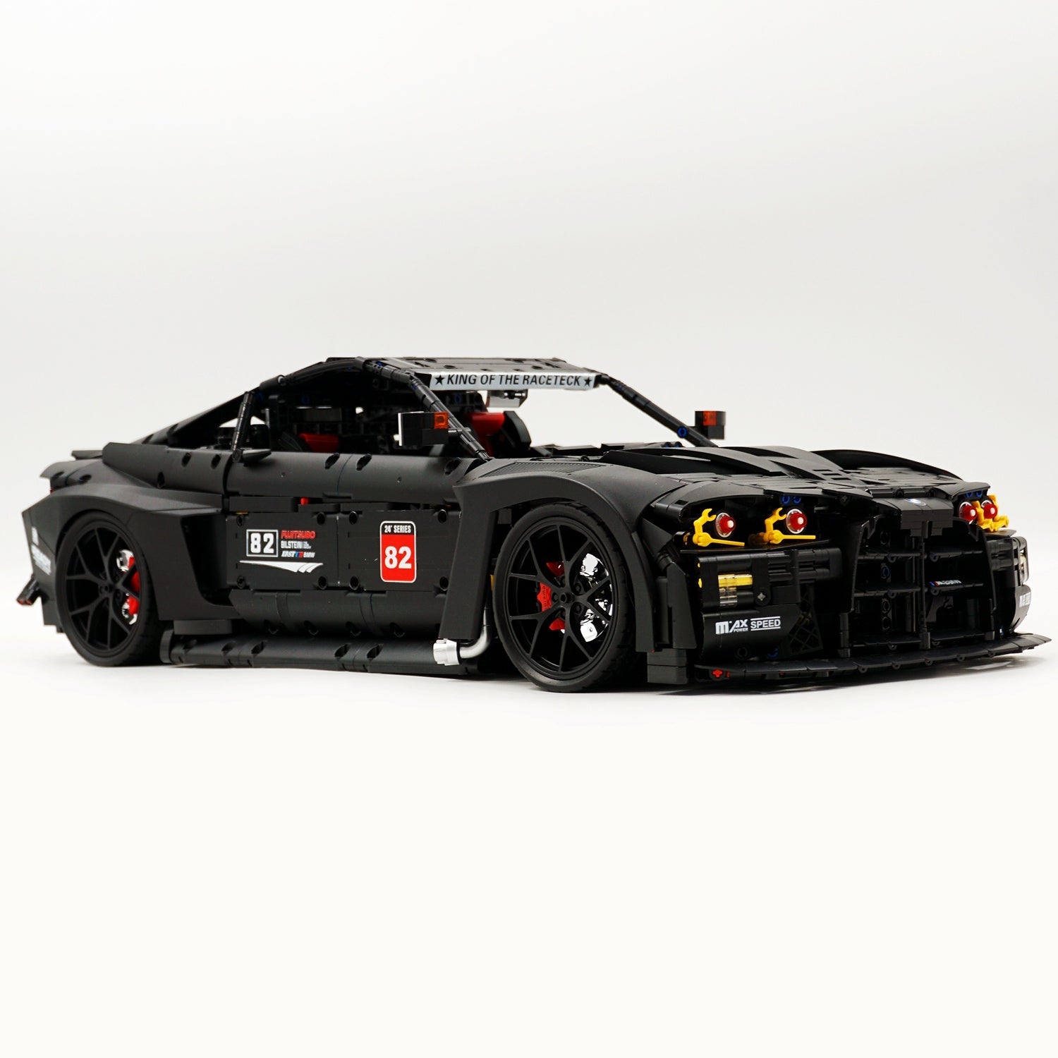 1:8 BMW M4 GT3 Yapı Seti: Detaylı Simülasyon, Koleksiyonluk Yarış Arabası (4556 Parça)