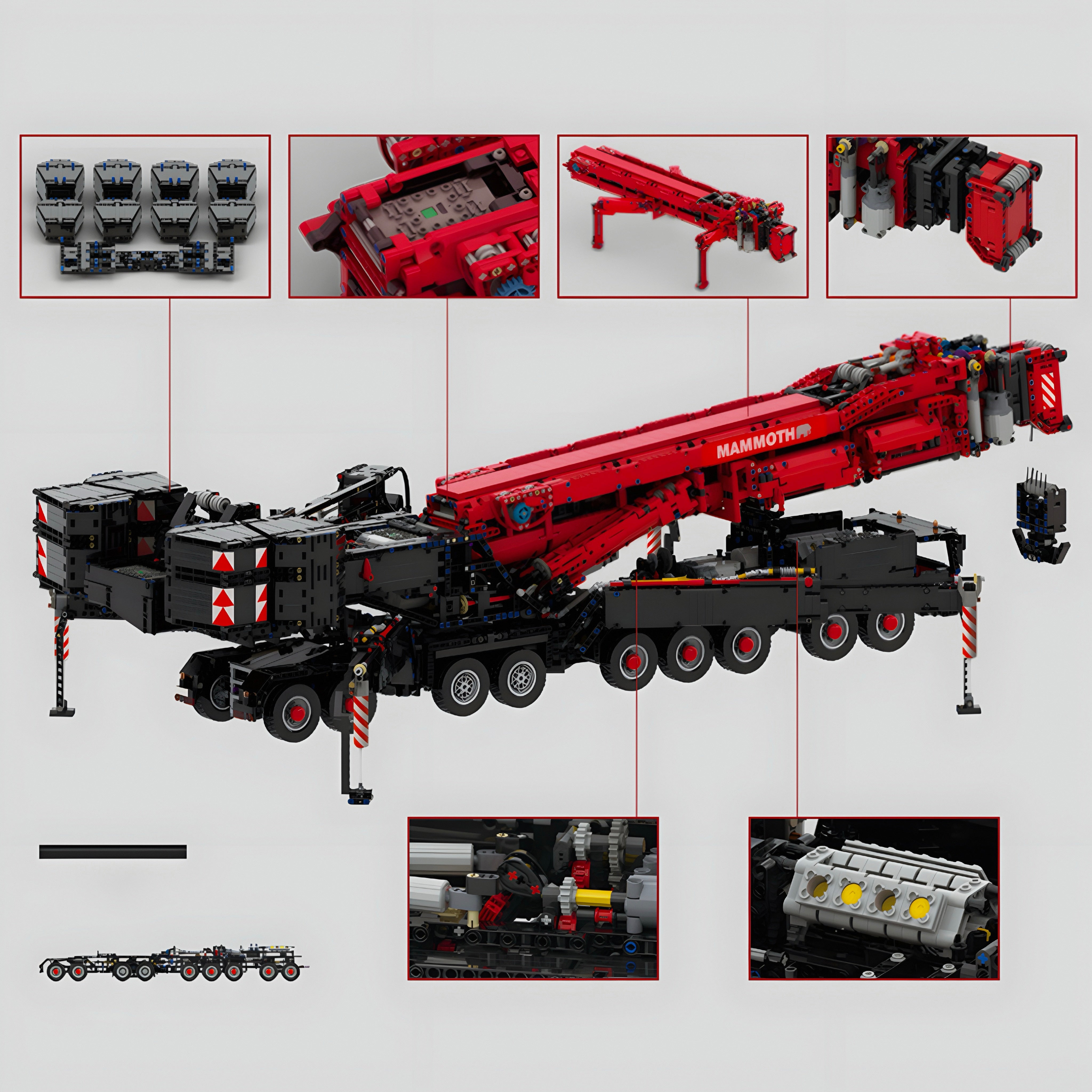Nexus Brick 1:8 scale building set product image
