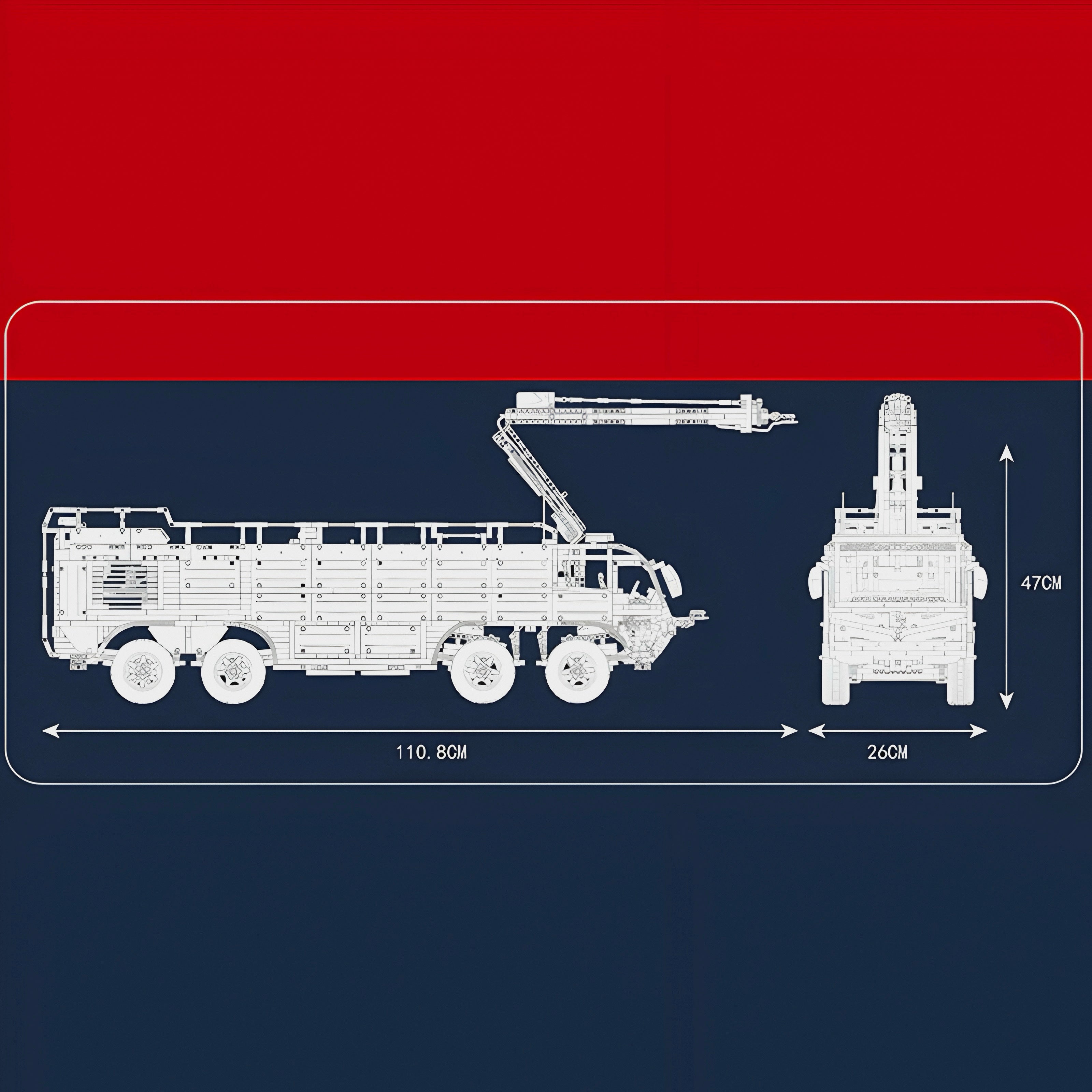 Nexus Brick 1:8 scale building set product image