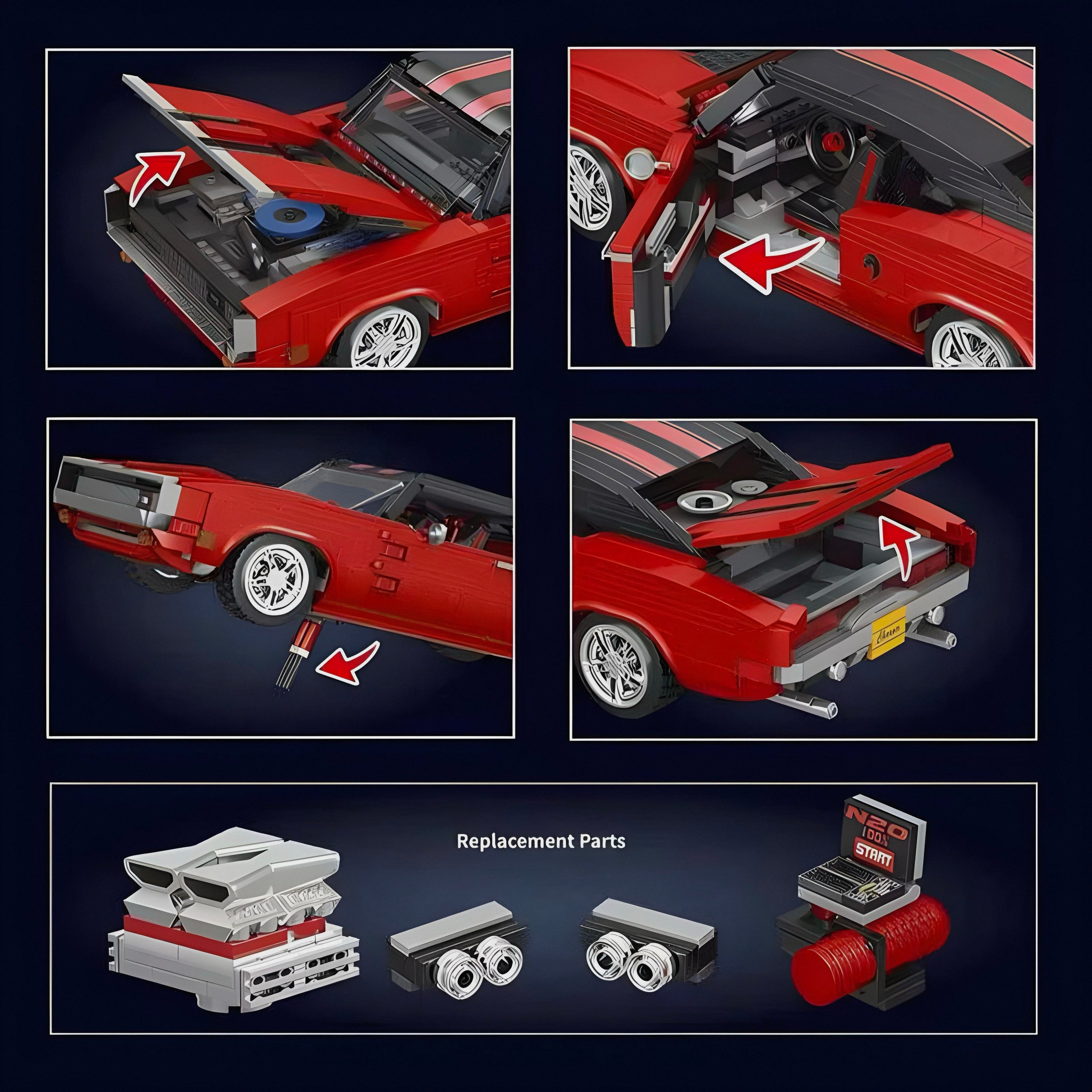 Nexus Brick 1:8 scale building set product image