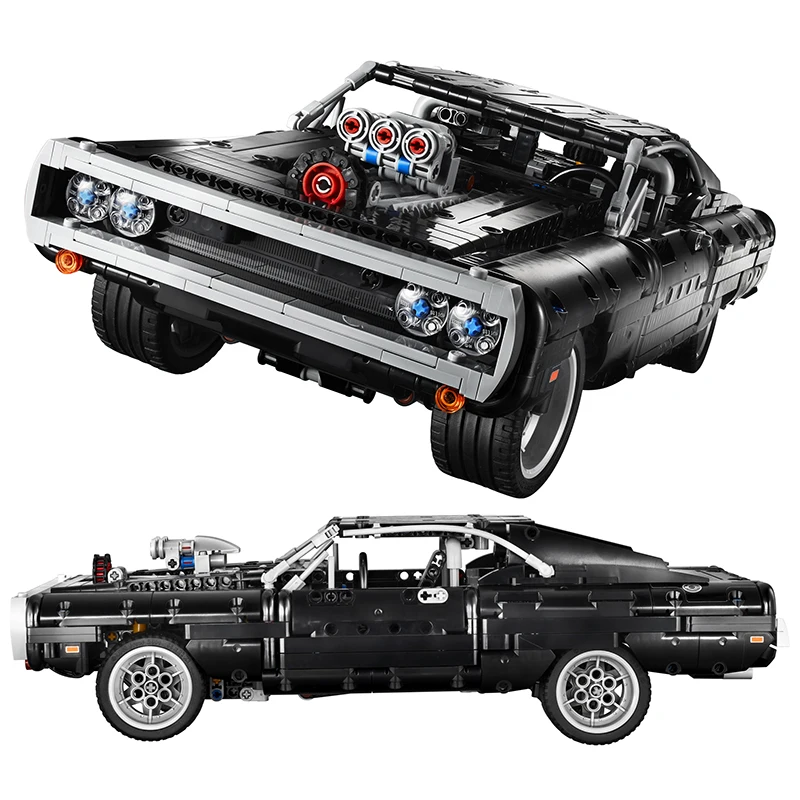 Fast & Furious - Dom's Dodge Charger - 1077 Pcs