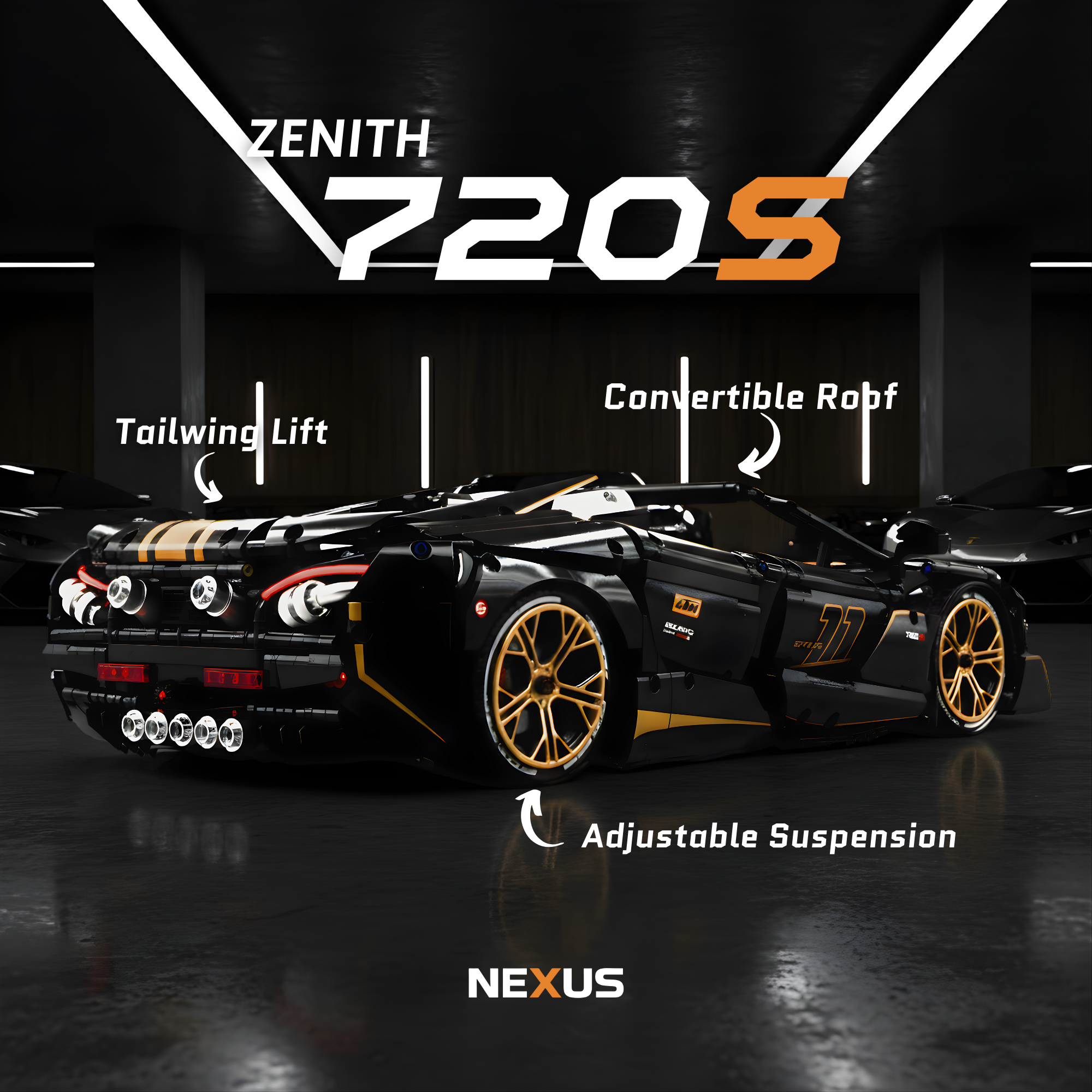 Zenith 720S | 3658Pcs
