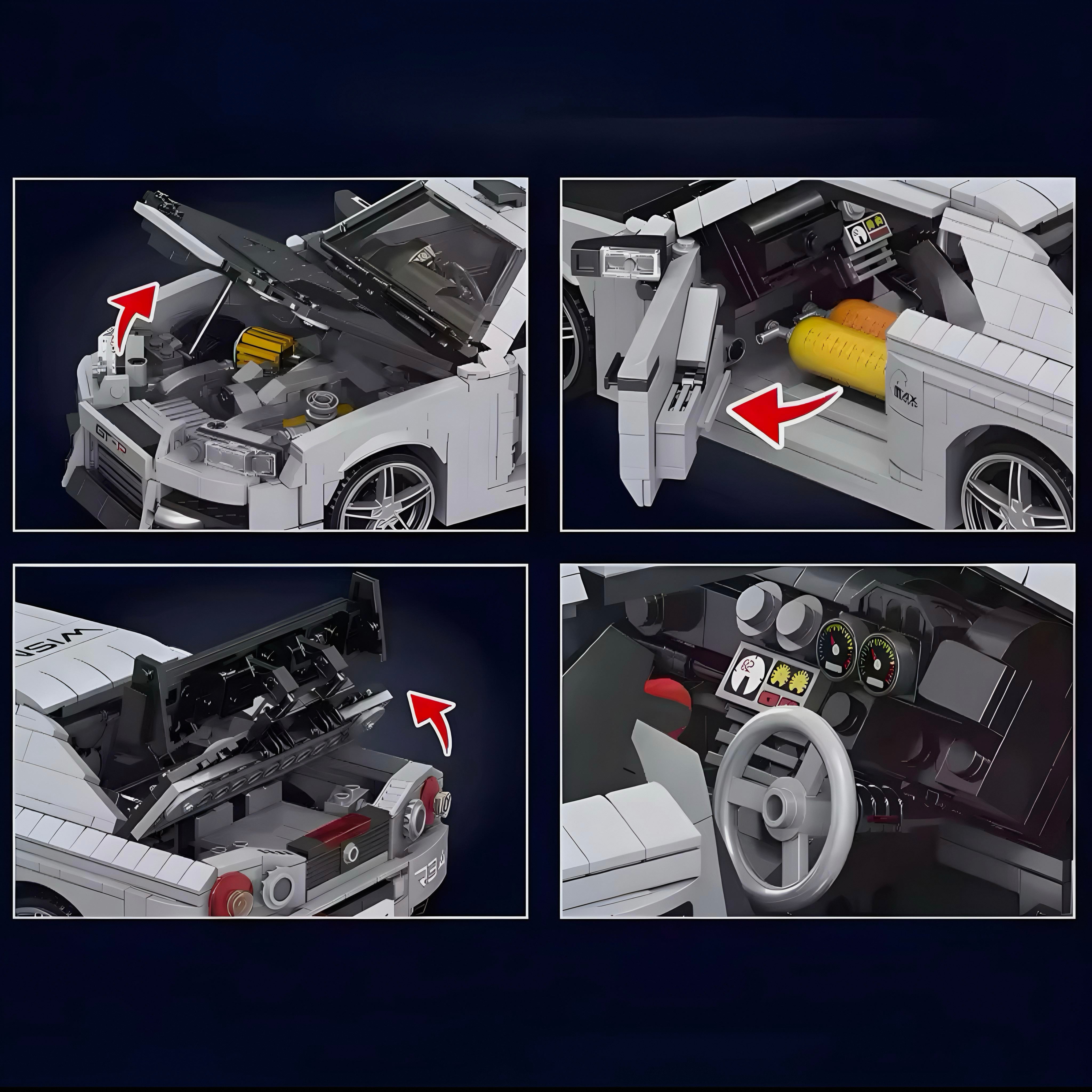 Nexus Brick 1:8 scale building set product image