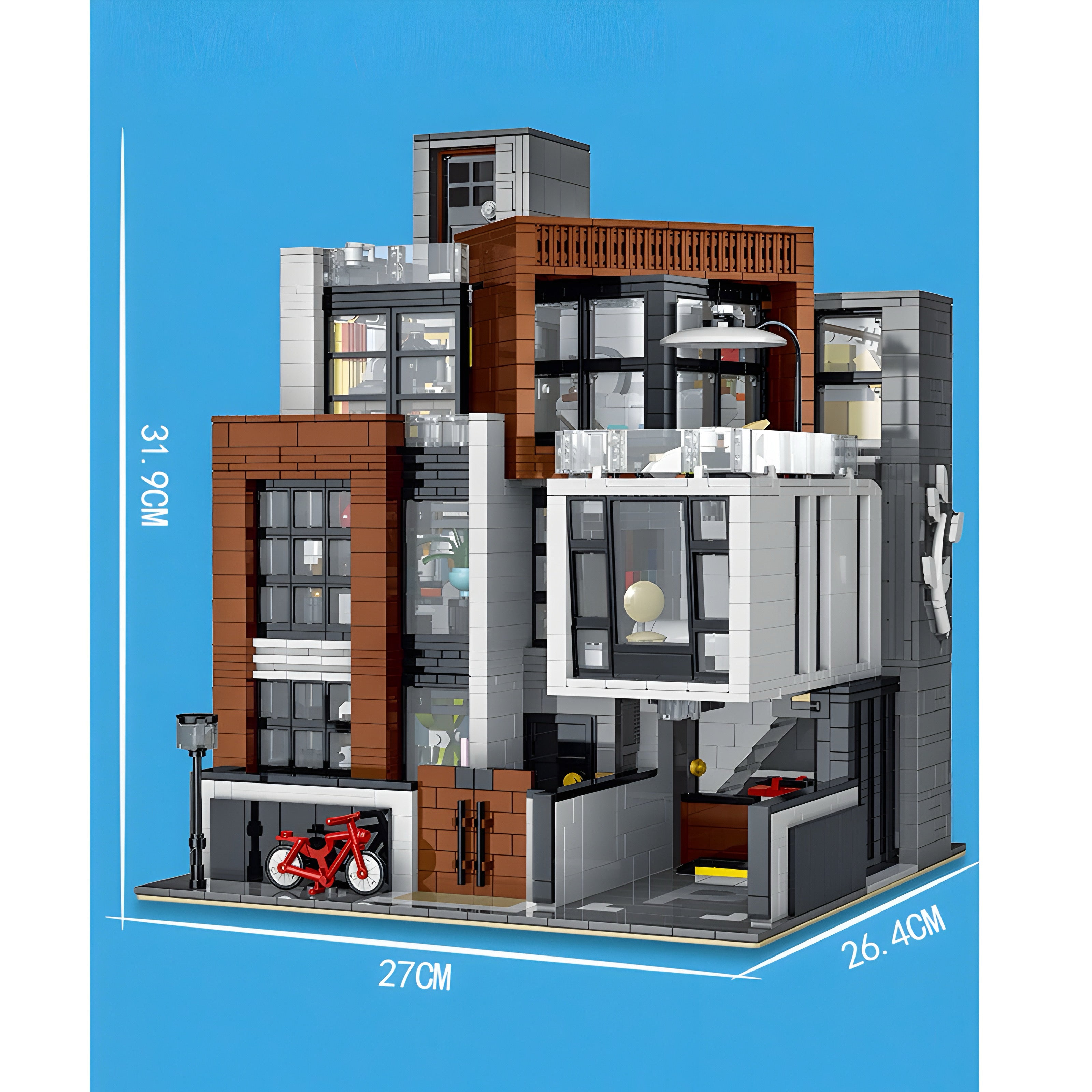 Nexus Brick 1:8 scale building set product image