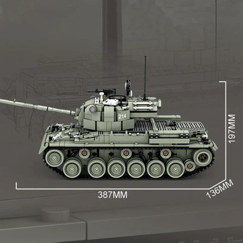 M47 PATTON TANK | 1448PCS