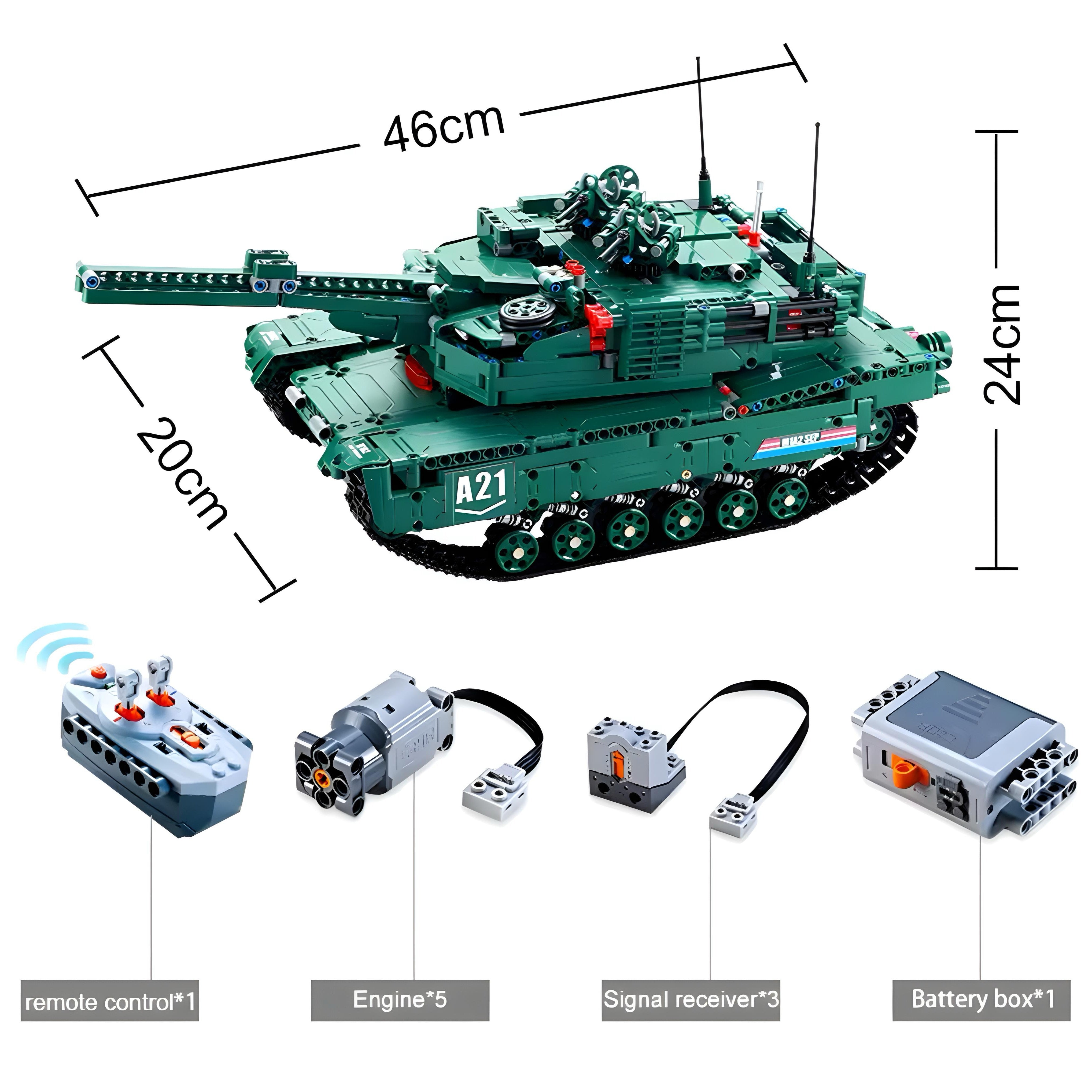 Nexus Brick 1:8 scale building set product image
