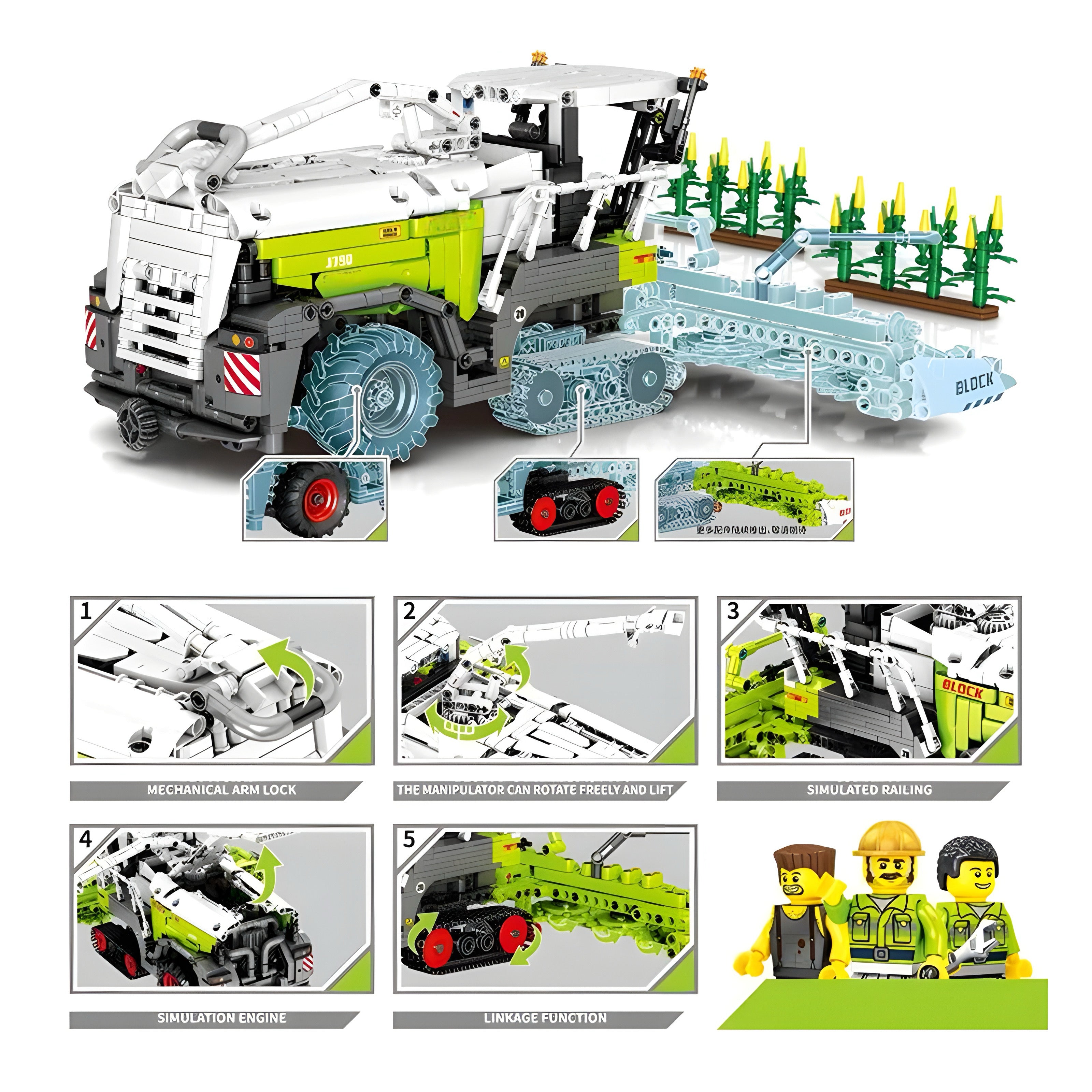 Nexus Brick 1:8 scale building set product image