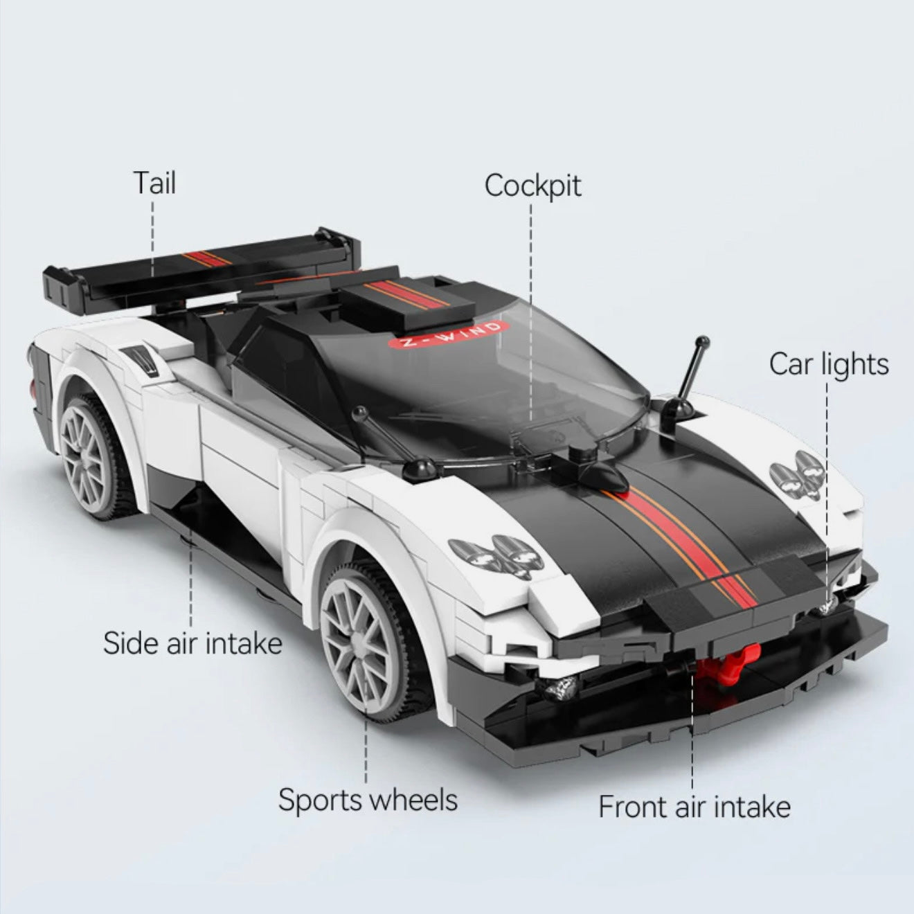 Nexus Brick 1:8 scale building set product image