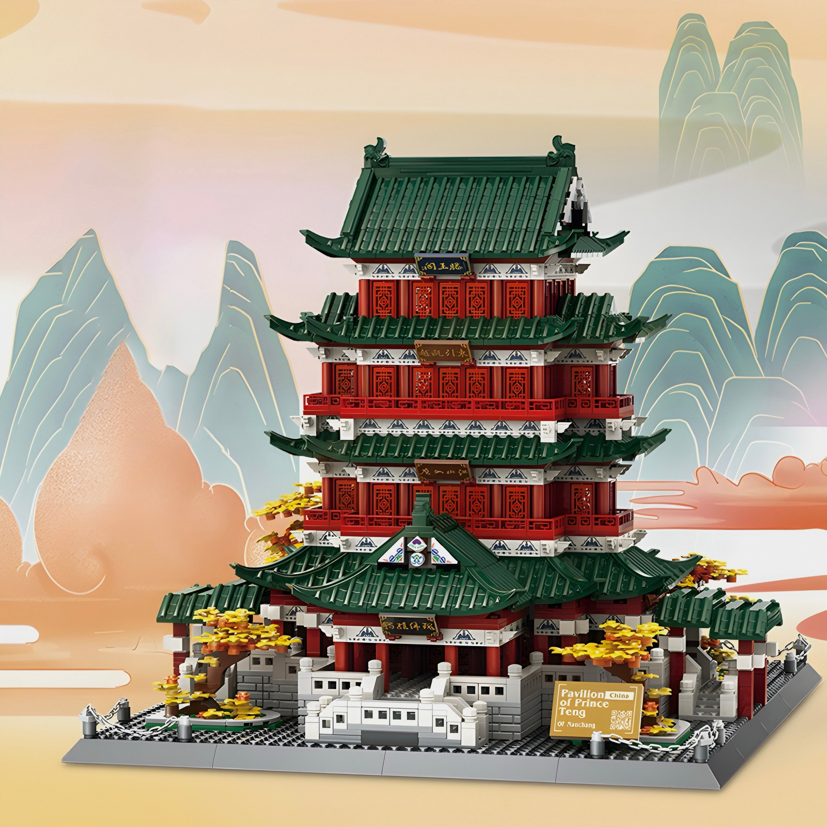Nexus Brick 1:8 scale building set product image