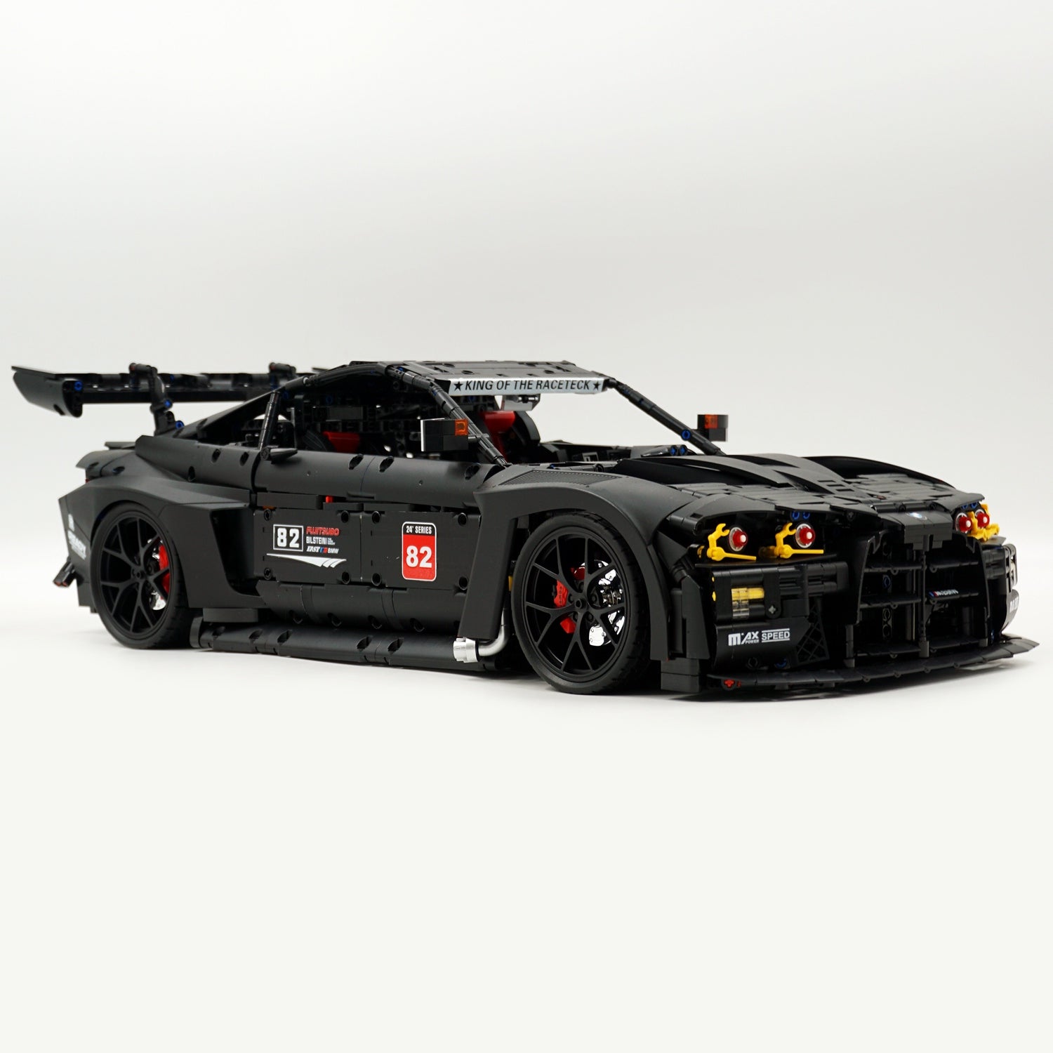 1:8 BMW M4 GT3 Yapı Seti: Detaylı Simülasyon, Koleksiyonluk Yarış Arabası (4556 Parça)