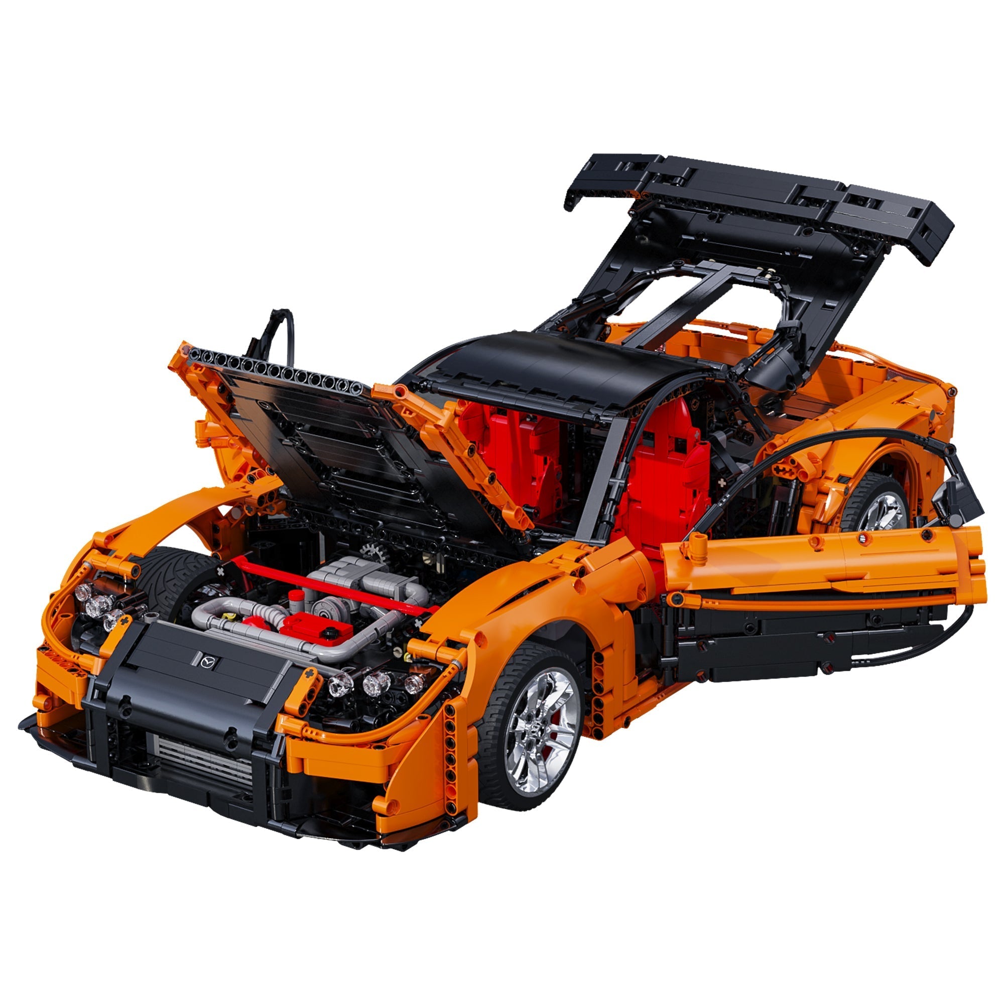 Brick CaDA Master 1:8 Mazda RX-7 C61502W Doublee_CaDA Doublee_CaDA