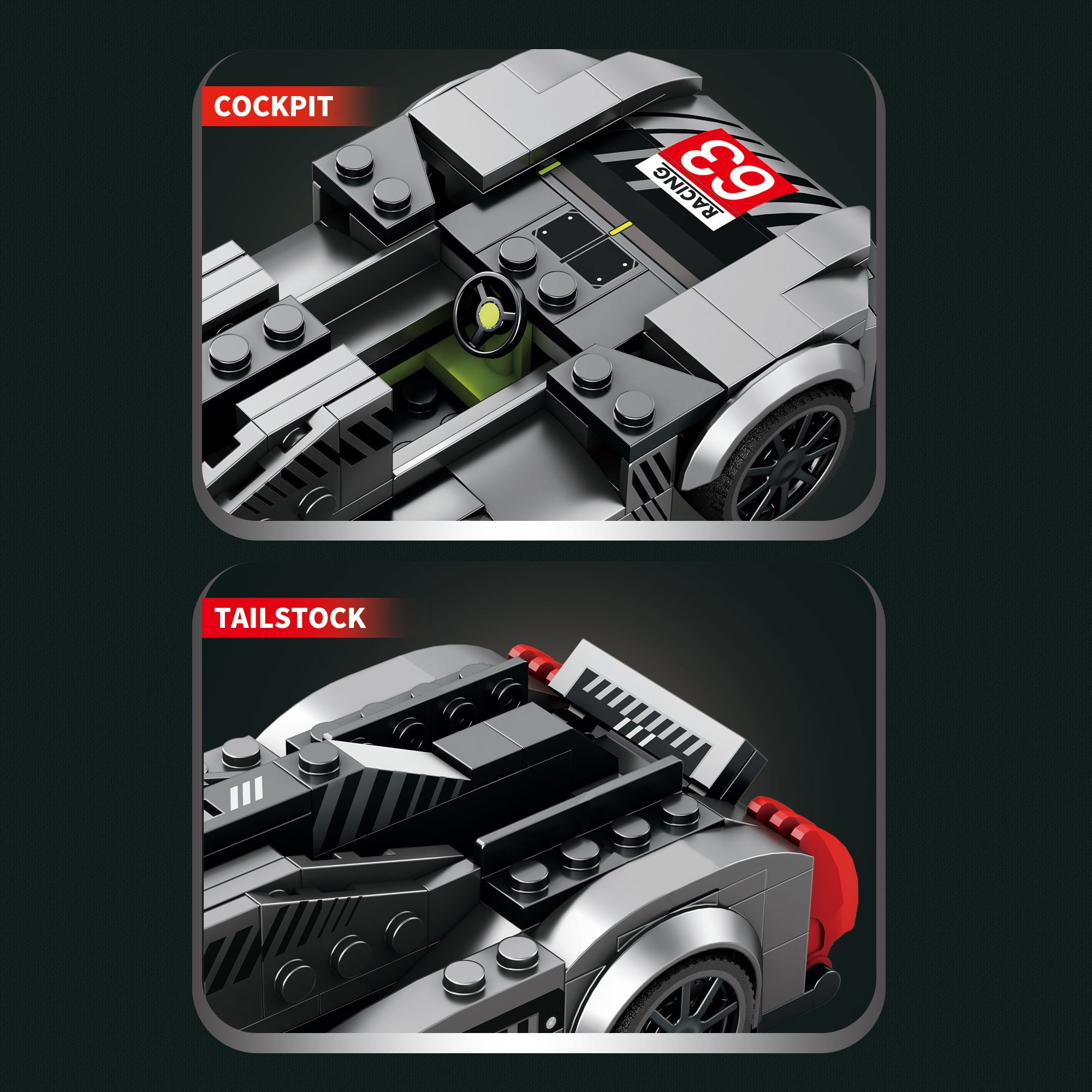 Nexus Brick 1:8 scale building set product image