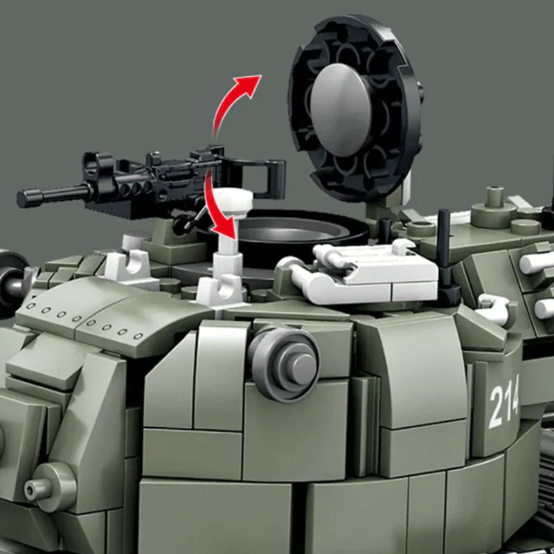 M47 PATTON TANK | 1448PCS