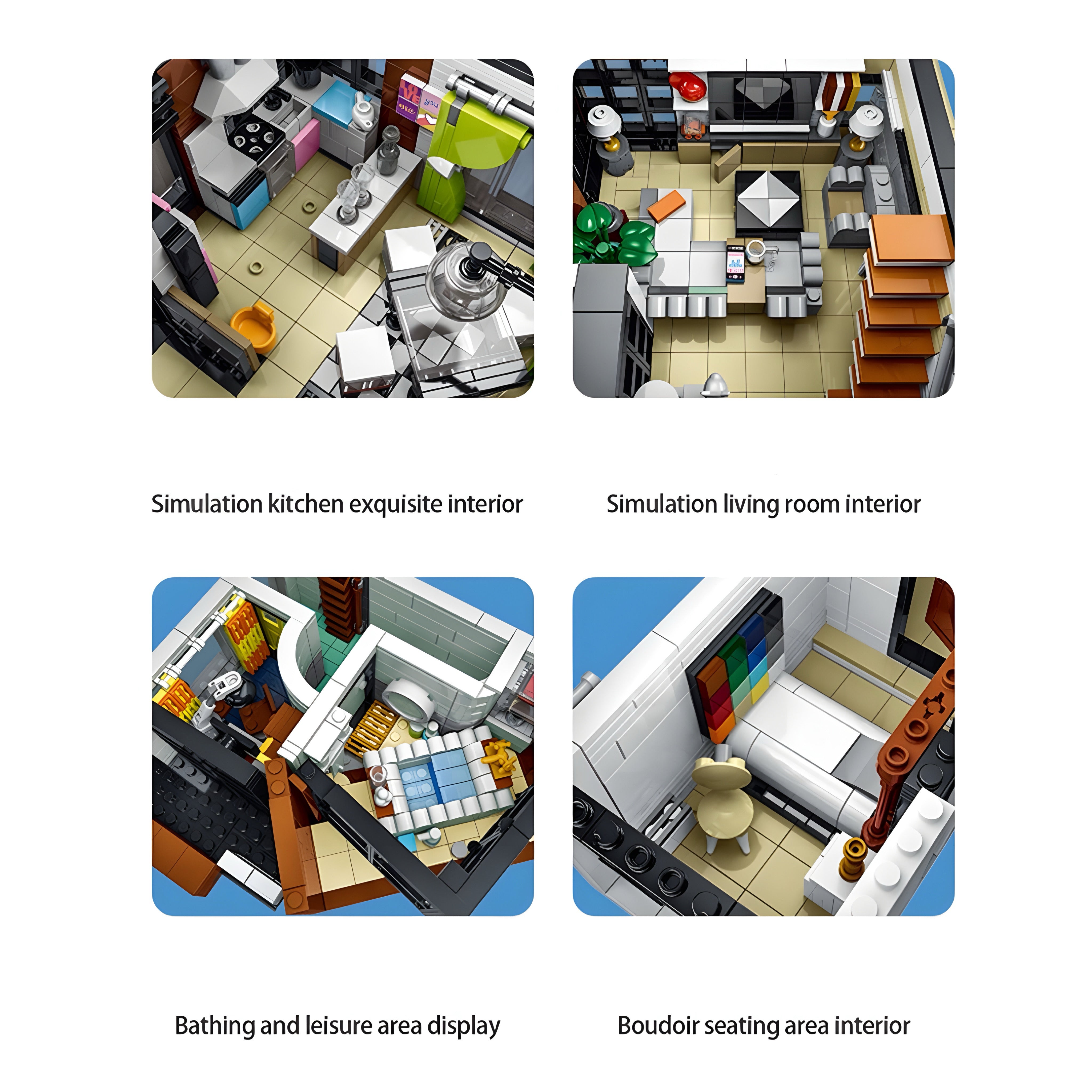 Nexus Brick 1:8 scale building set product image