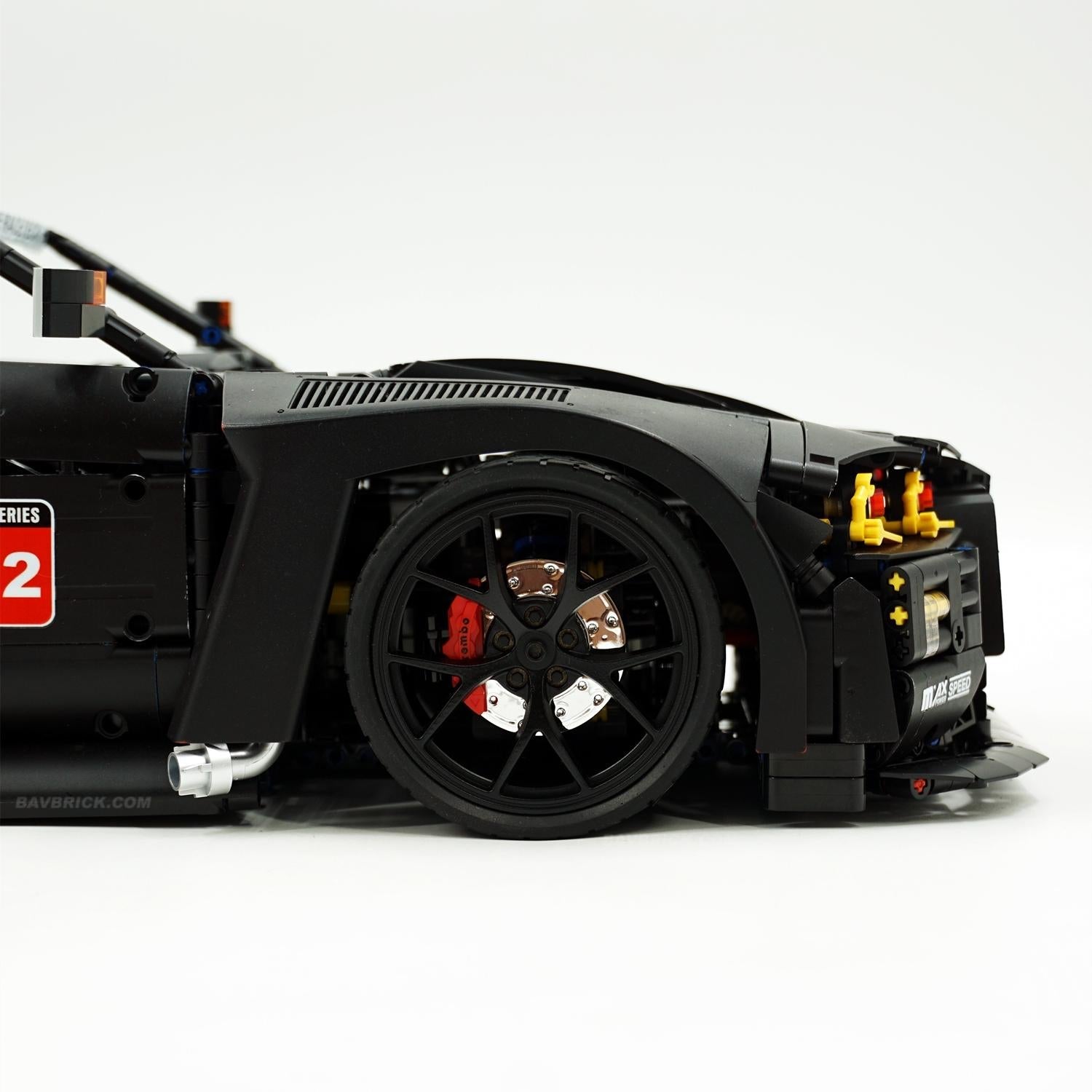 1:8 BMW M4 GT3 Yapı Seti: Detaylı Simülasyon, Koleksiyonluk Yarış Arabası (4556 Parça)