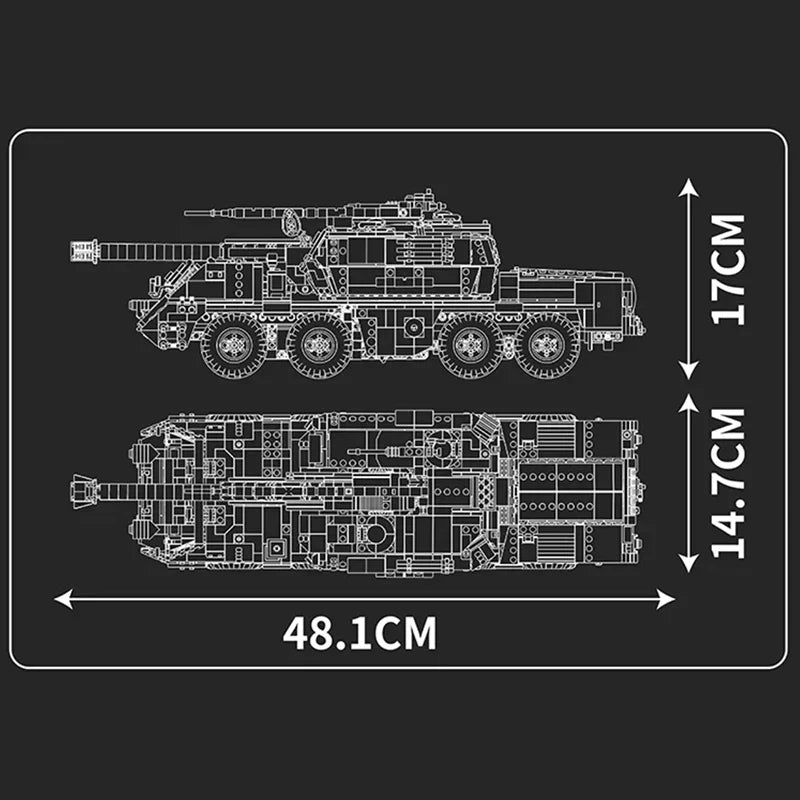 Nexus Brick 1:8 scale building set product image