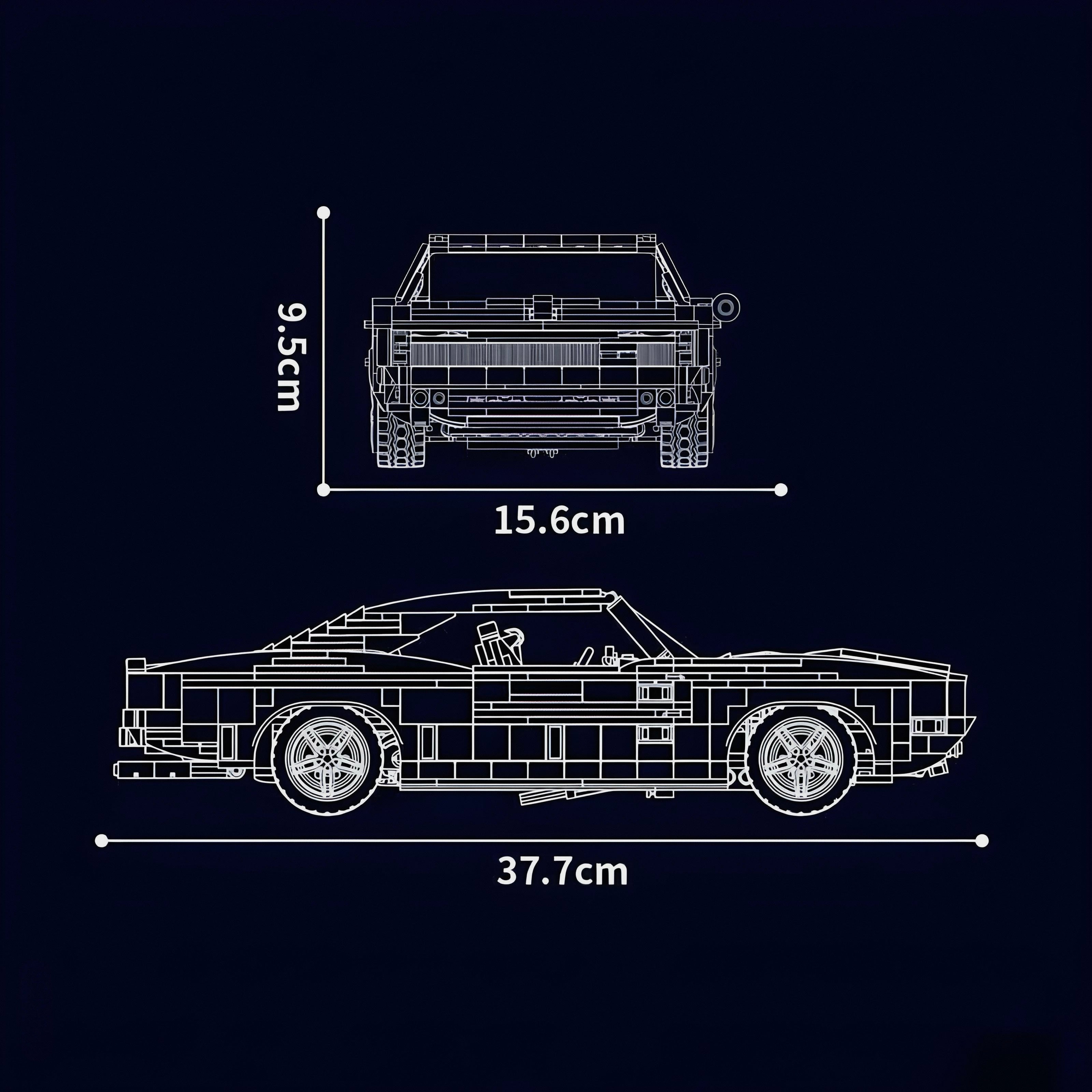 Nexus Brick 1:8 scale building set product image