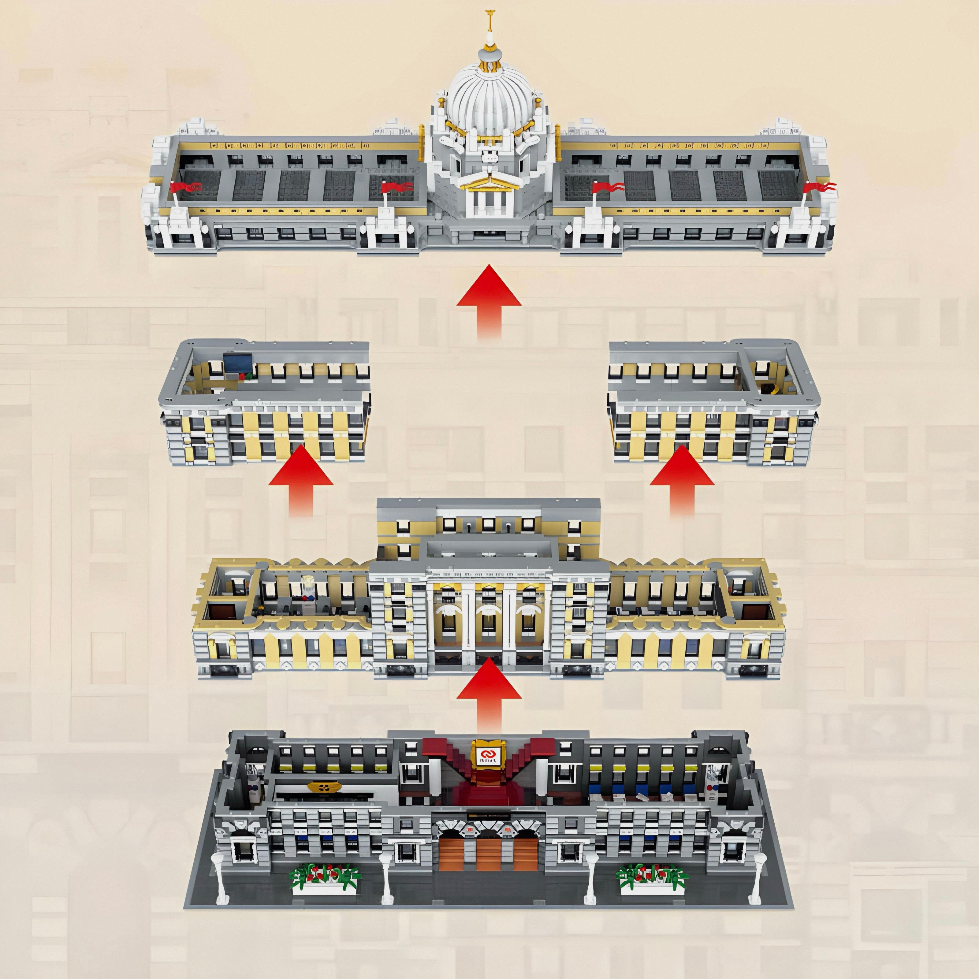 Nexus Brick 1:8 scale building set product image