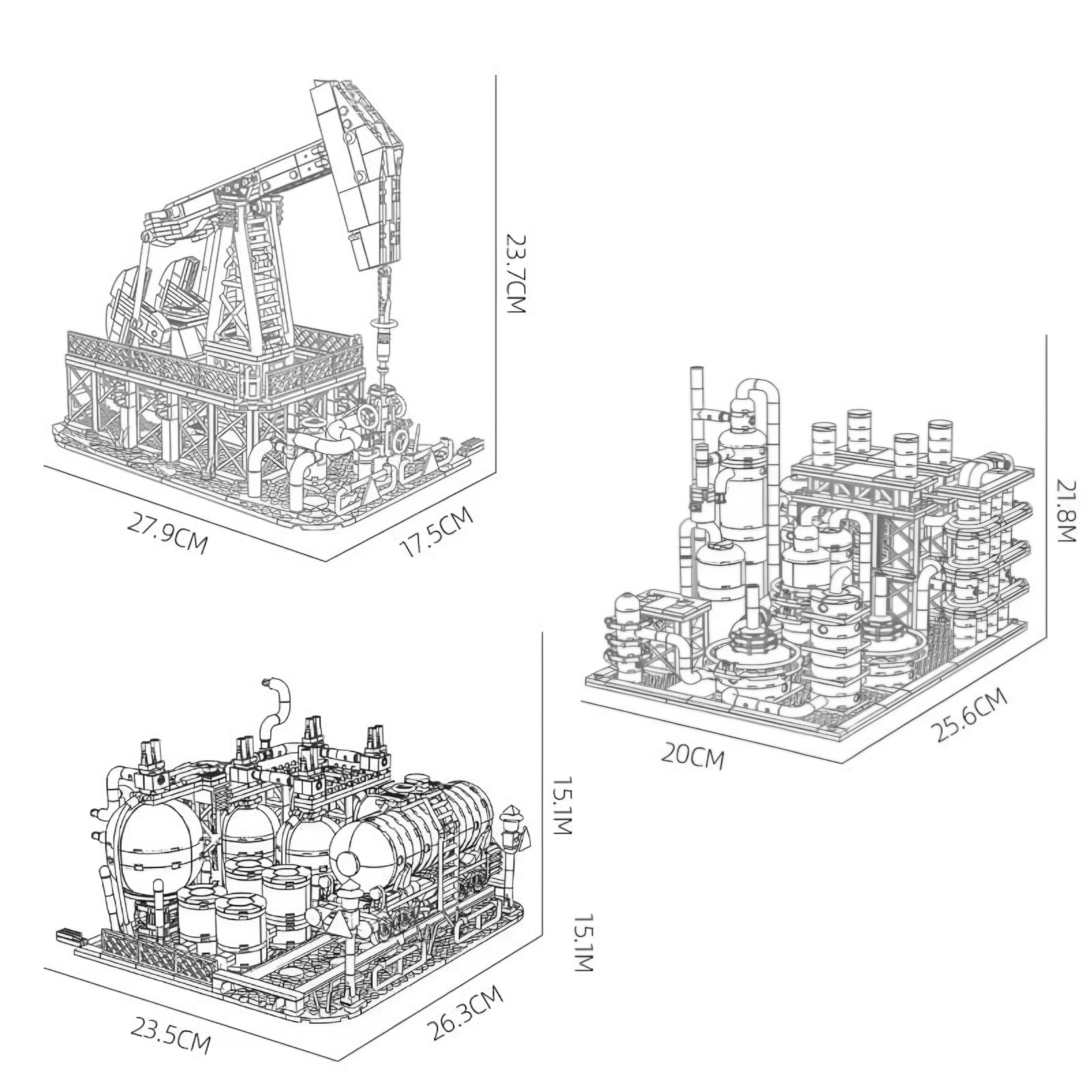 Nexus Brick 1:8 scale building set product image