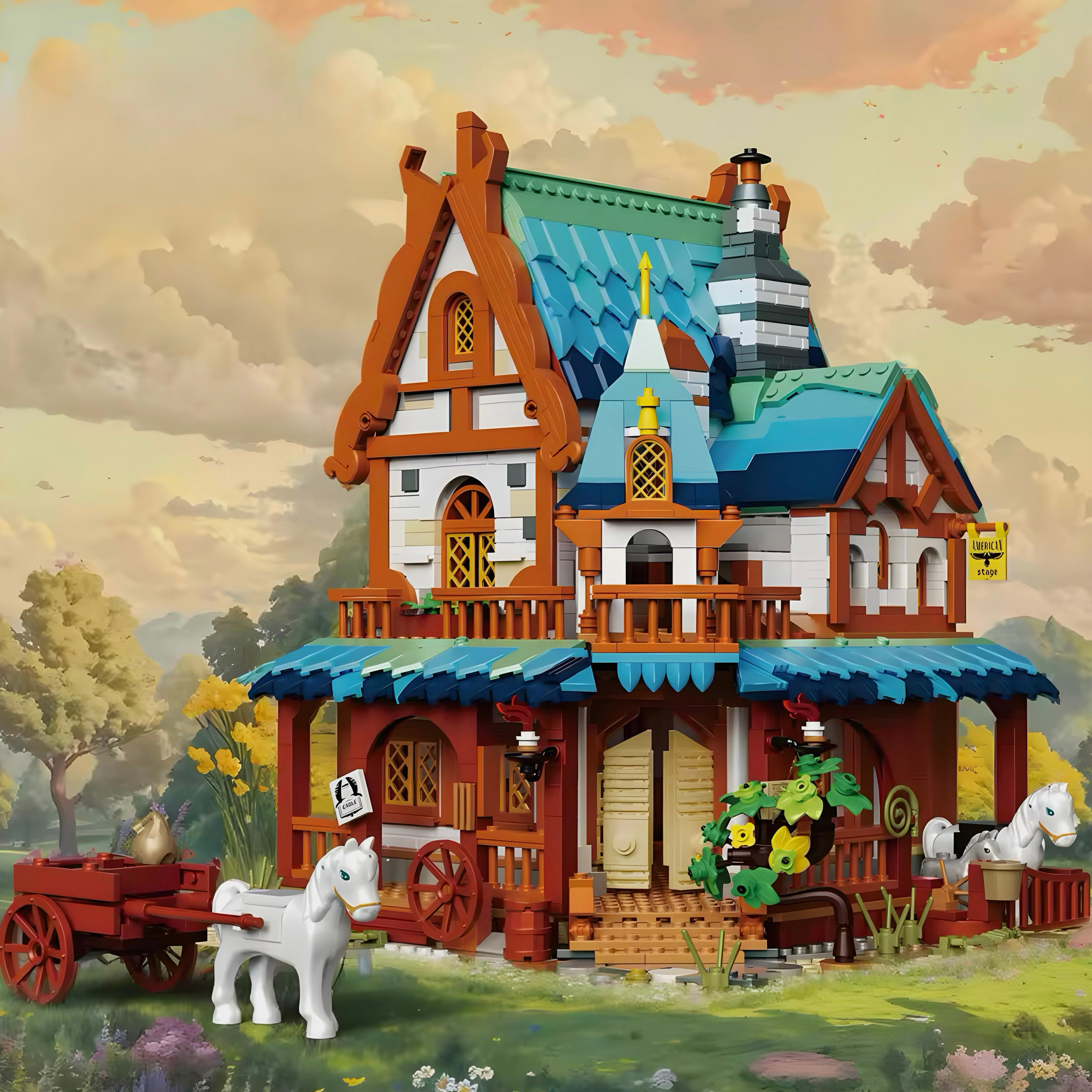 Nexus Brick 1:8 scale building set product image