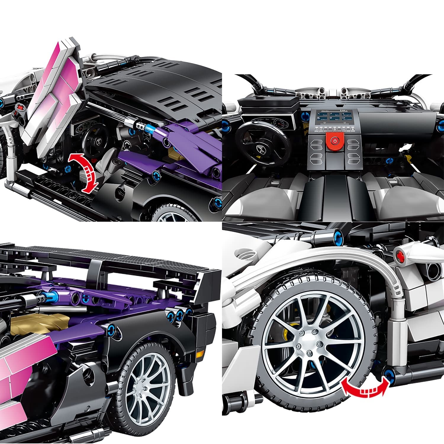 Nexus Brick 1:8 scale building set product image