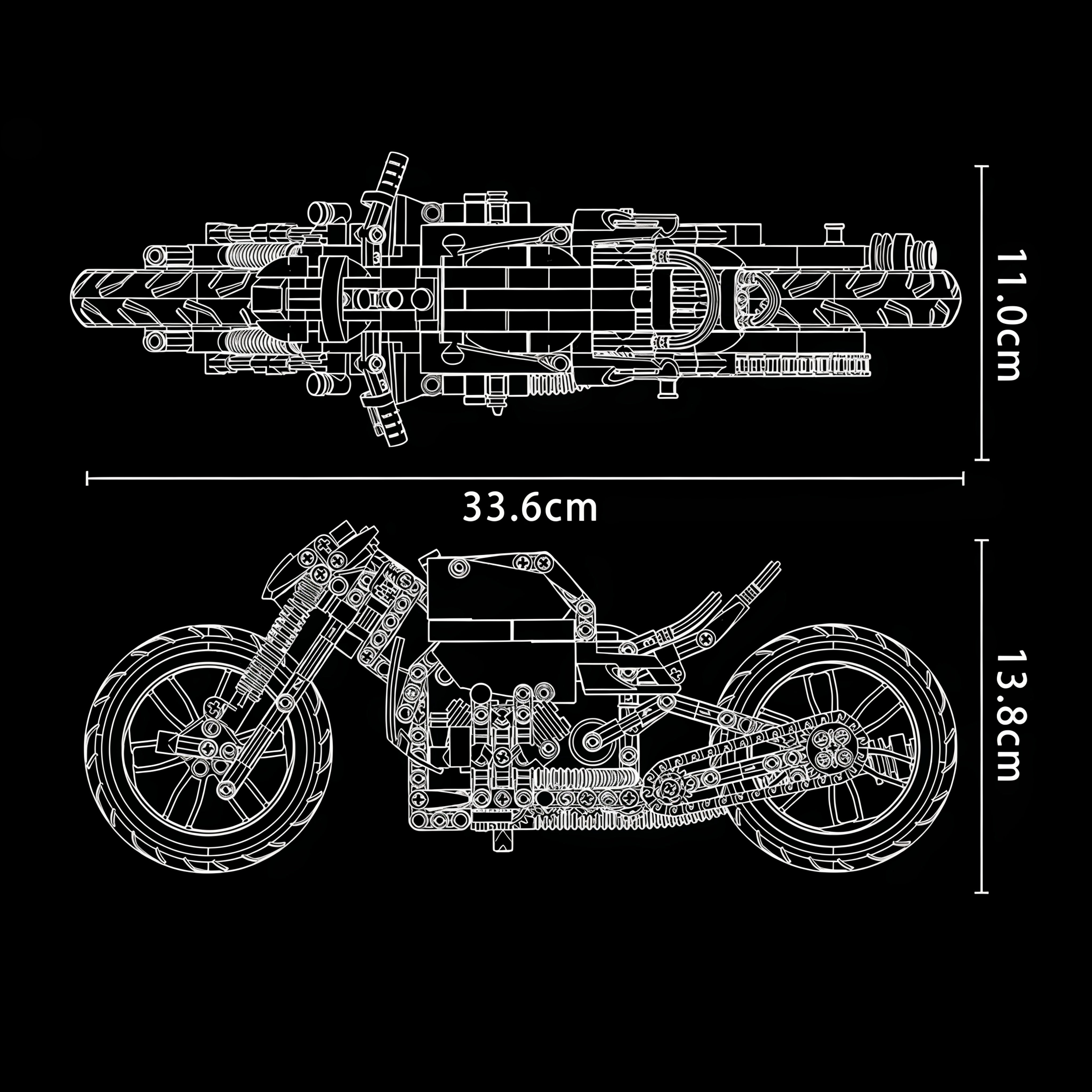 Nexus Brick 1:8 scale building set product image