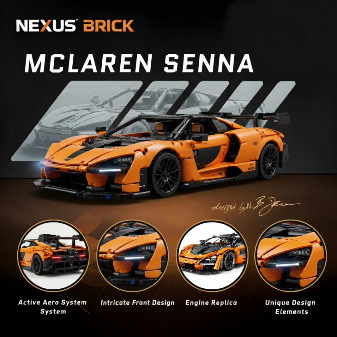 MCLAREN SENNA | 3628Pcs