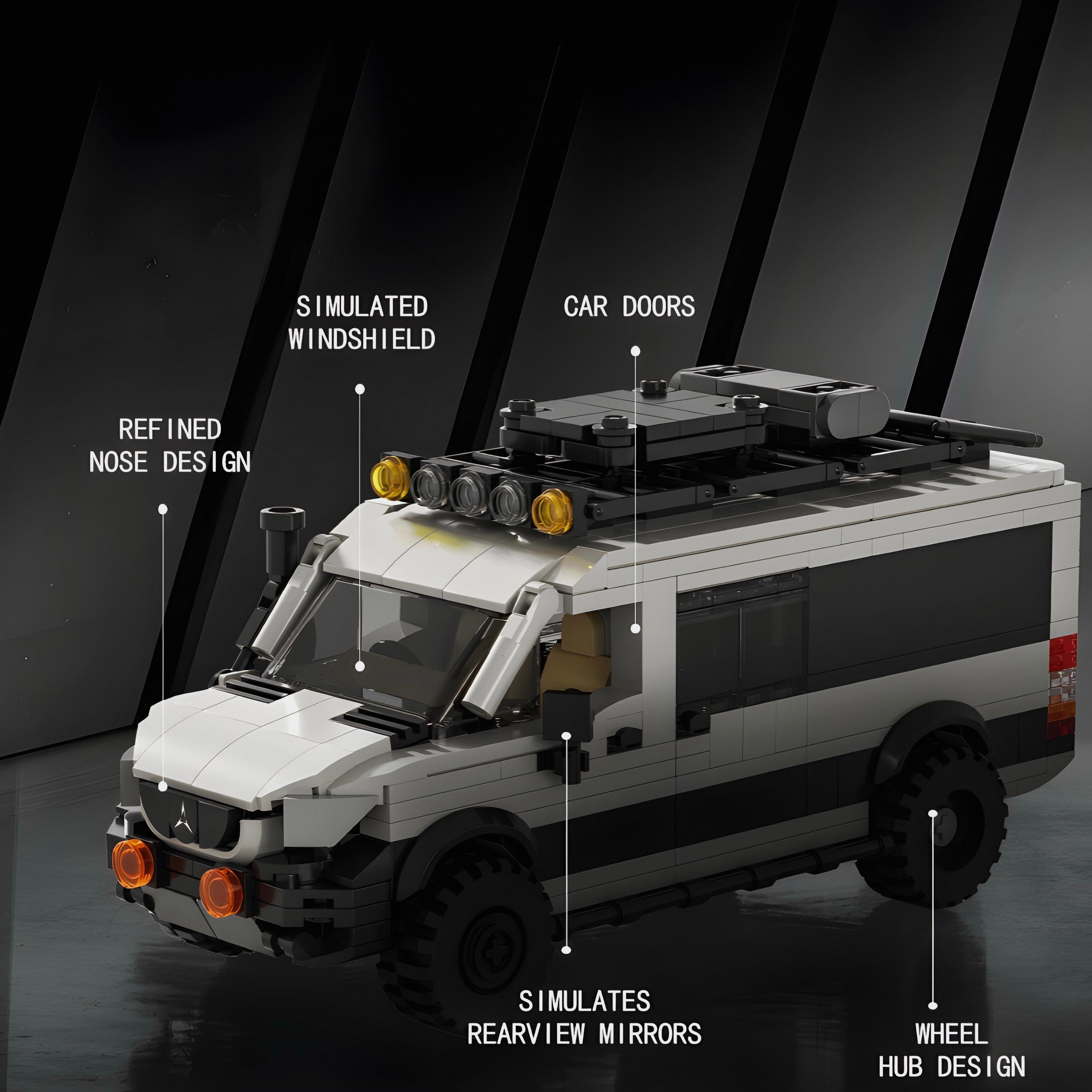 Nexus Brick 1:8 scale building set product image