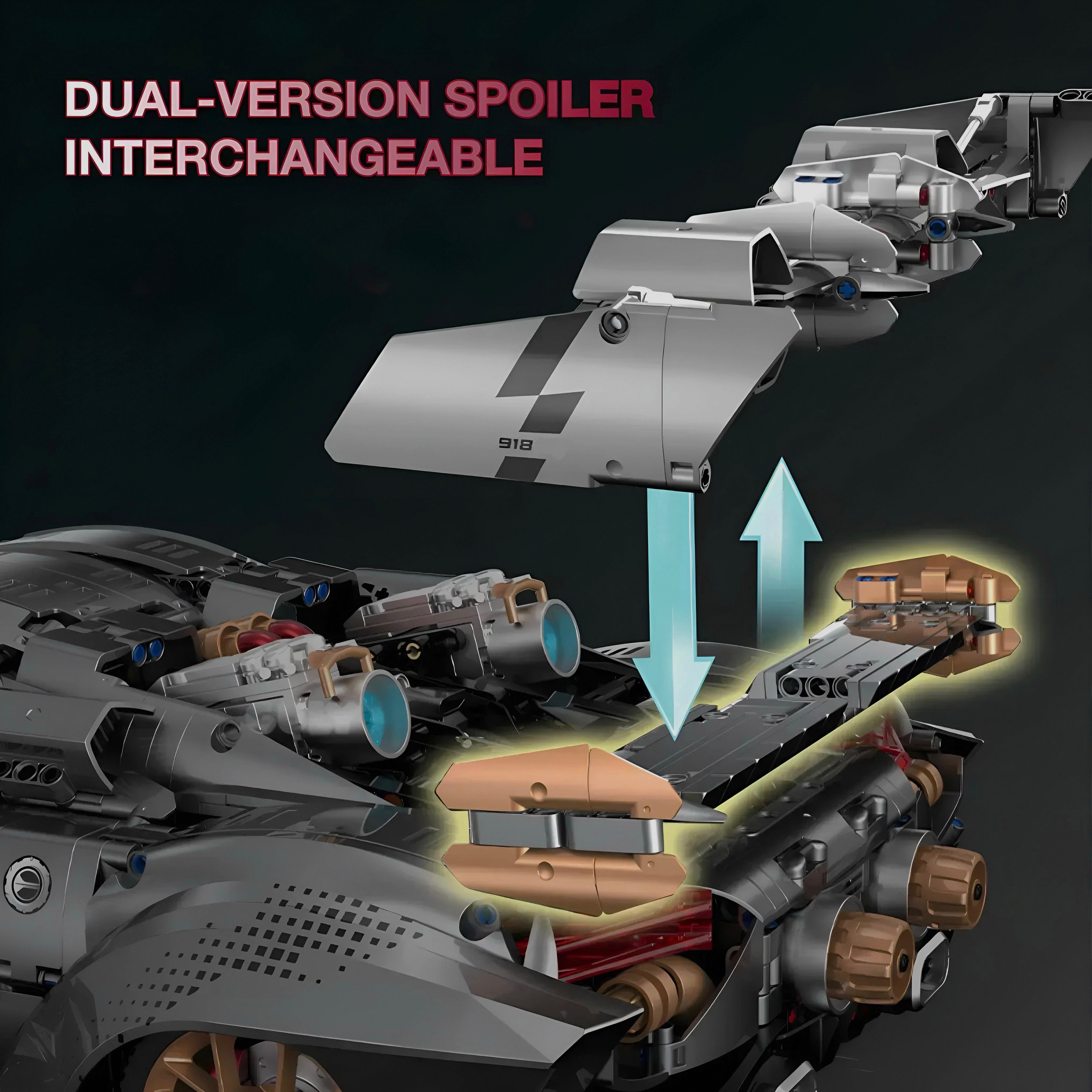 Nexus Brick 1:8 scale building set product image