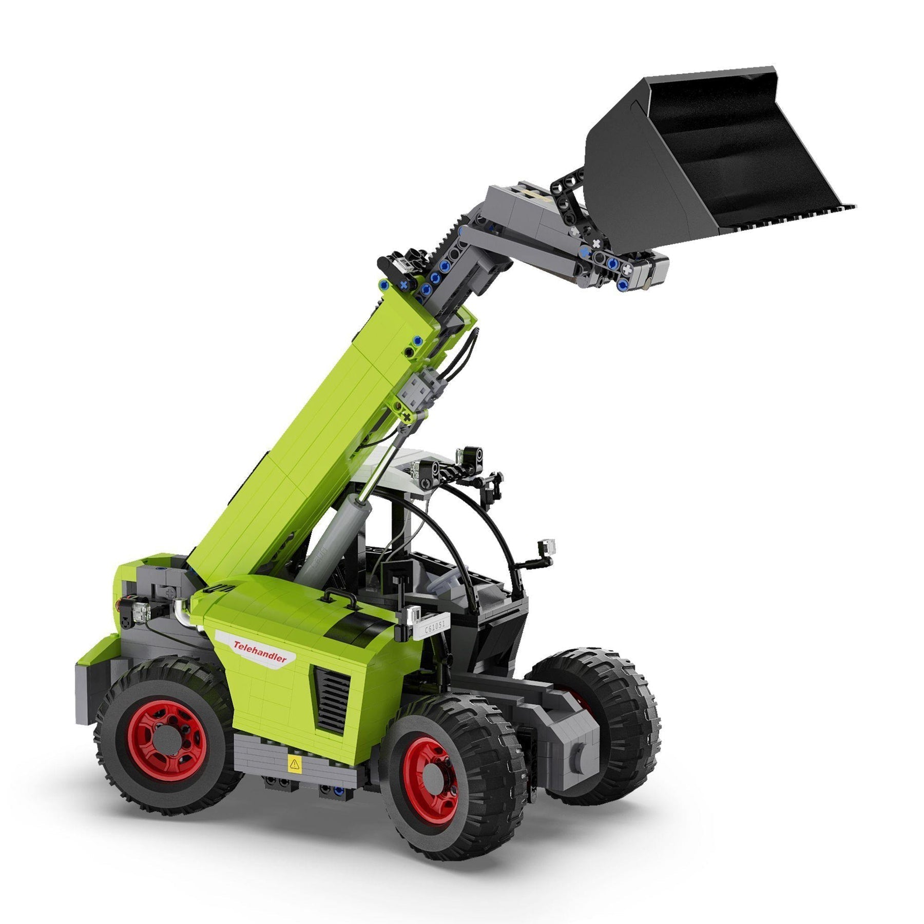 Master Telehandler With Full Functional Remote Control Unit