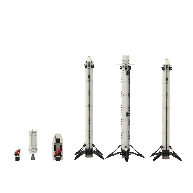 FALCON HEAVY ROCKET | 713PCS