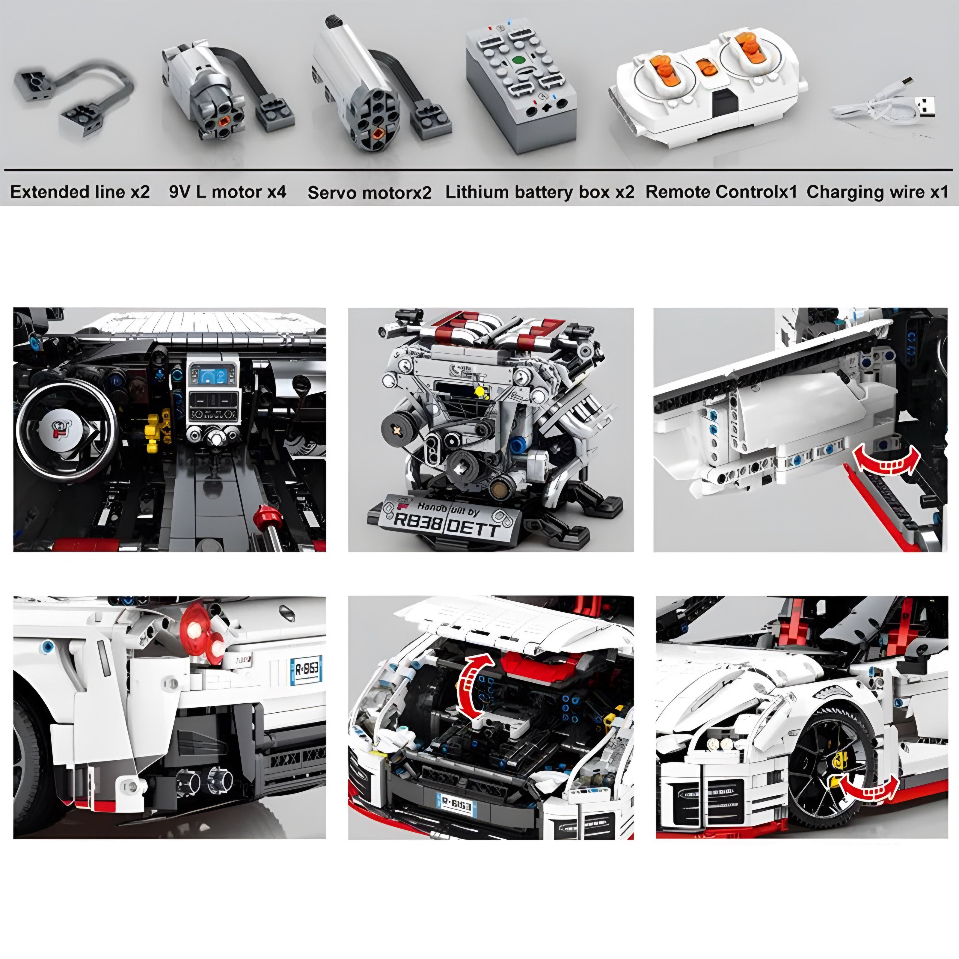 Nexus Brick 1:8 scale building set product image