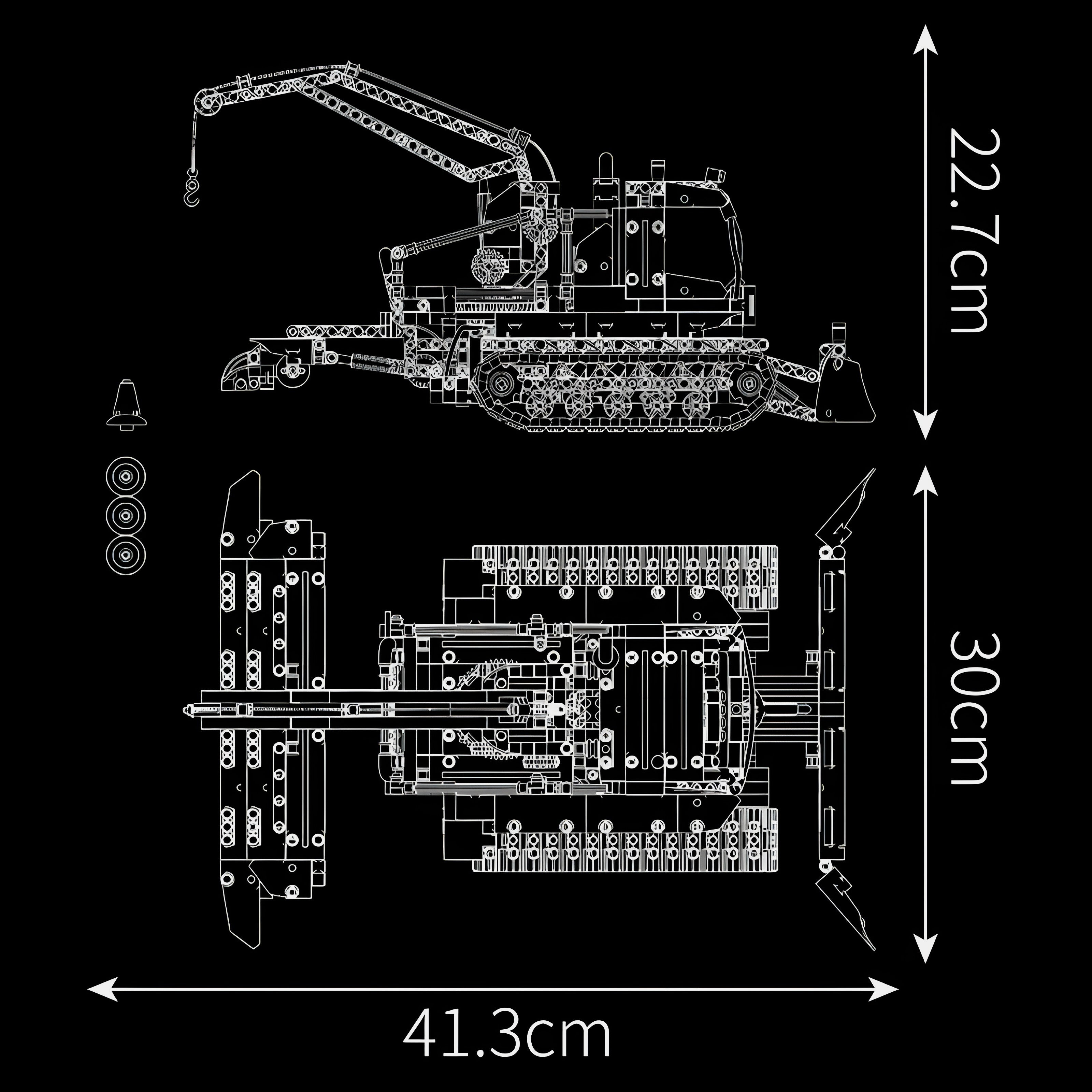 Nexus Brick 1:8 scale building set product image