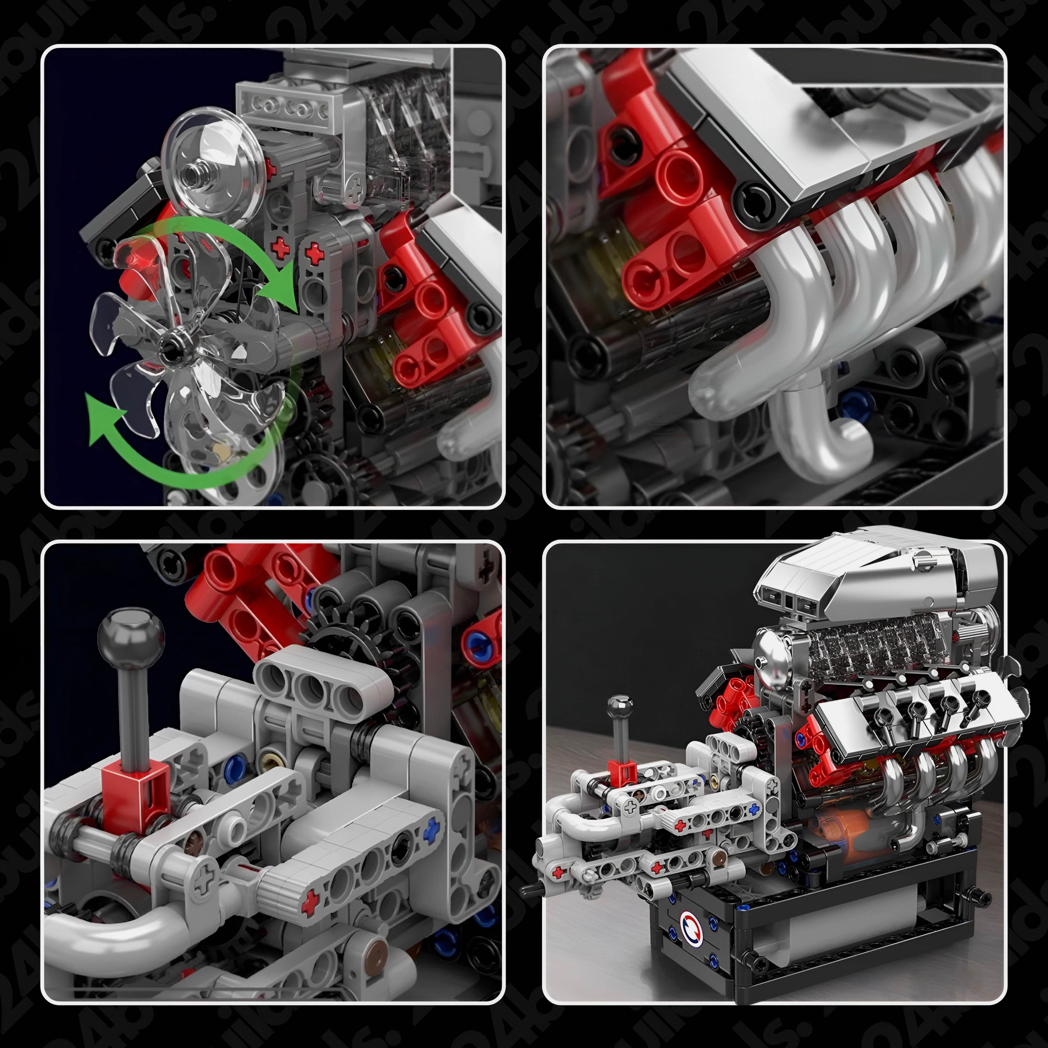 Nexus Brick 1:8 scale building set product image