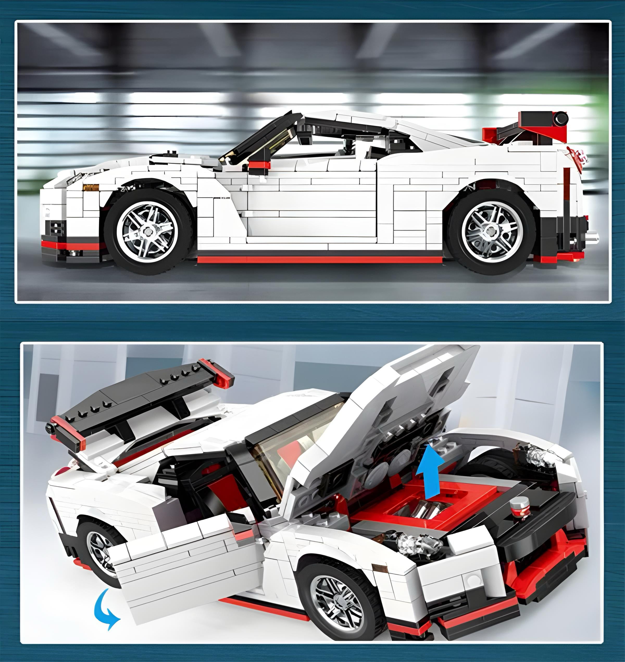 Nexus Brick 1:8 scale building set product image