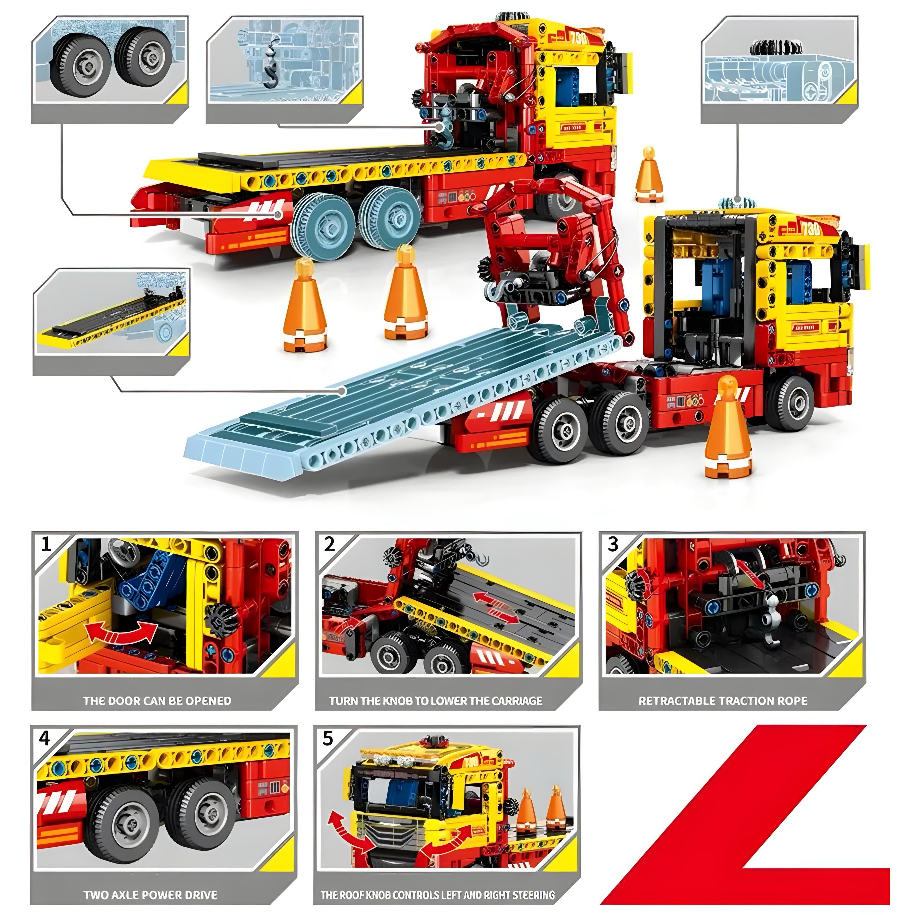 Nexus Brick 1:8 scale building set product image
