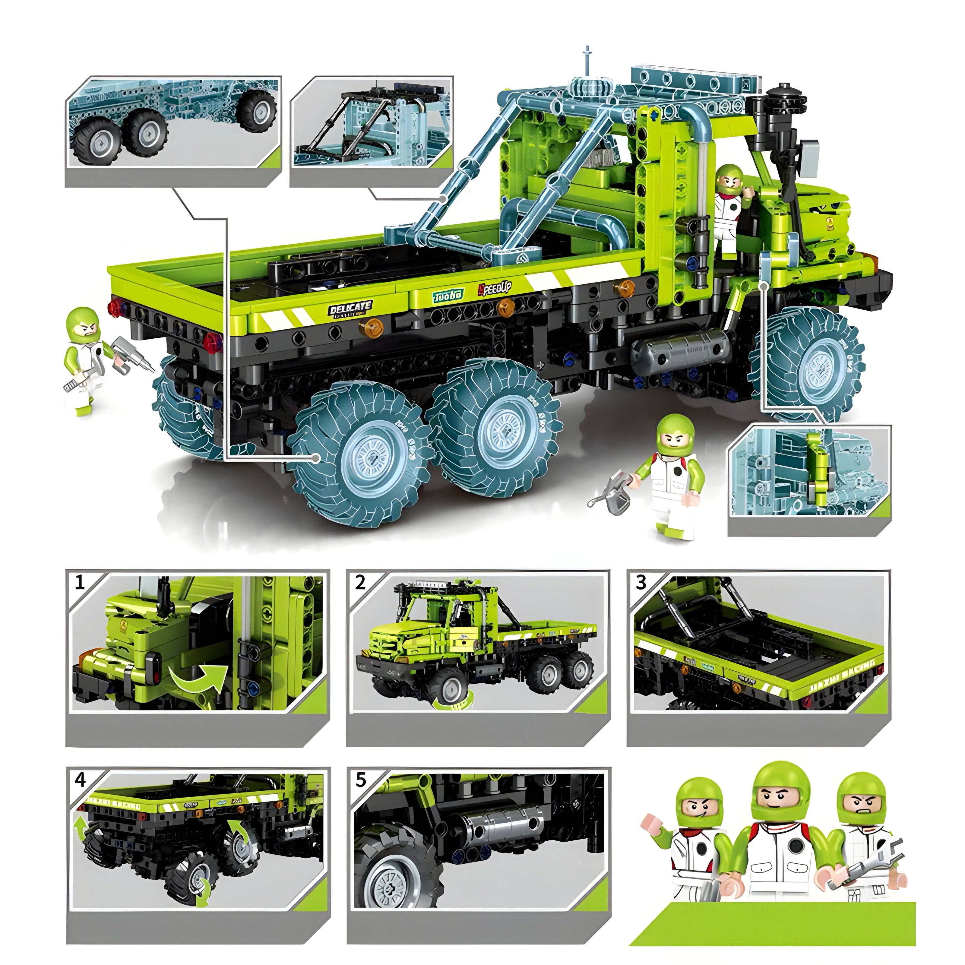 Nexus Brick 1:8 scale building set product image