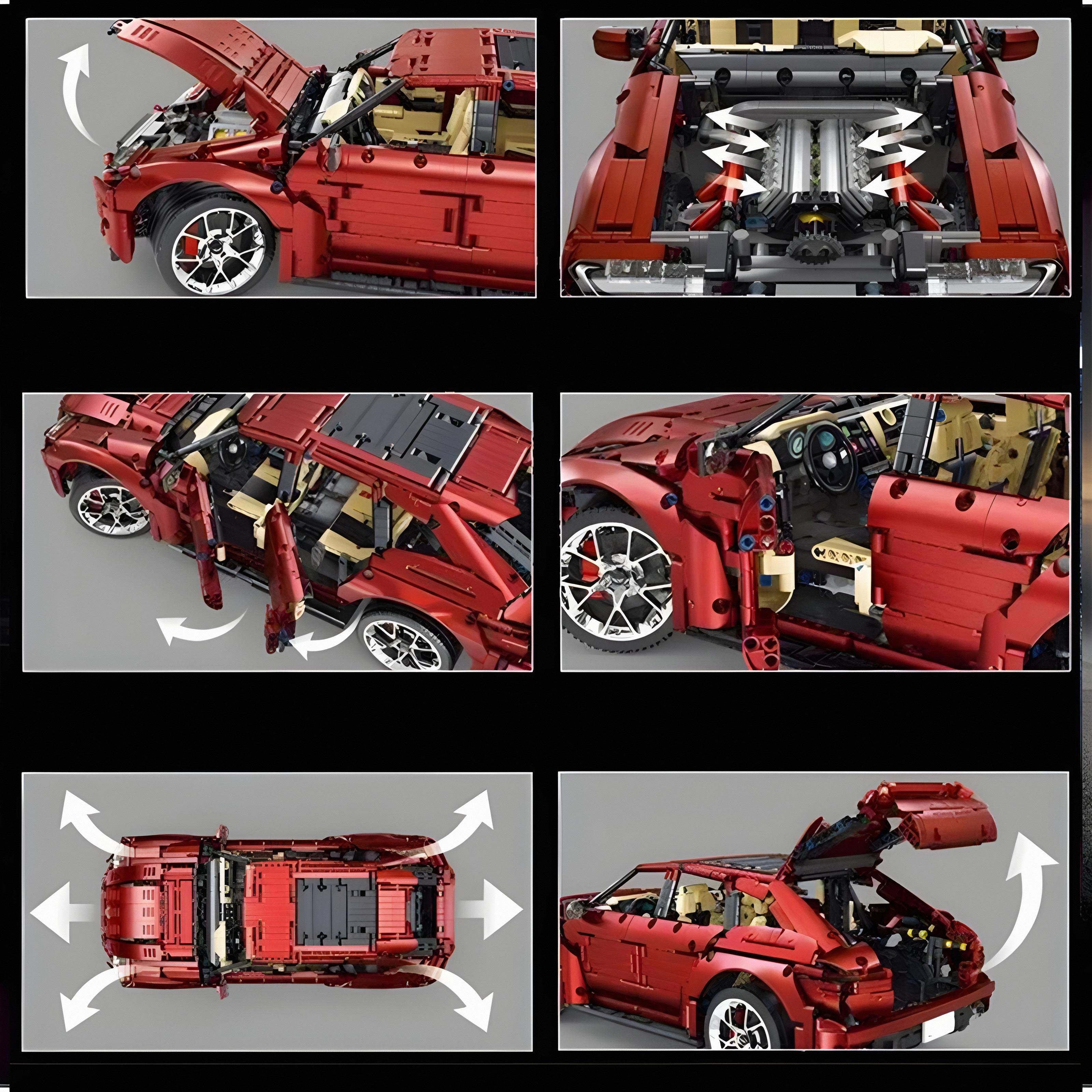 Nexus Brick 1:8 scale building set product image