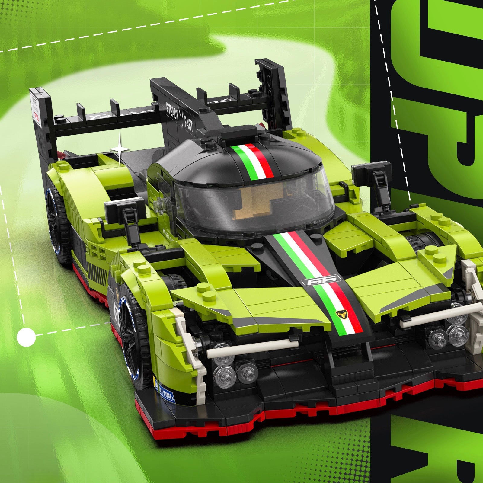 Nexus Brick 1:8 scale building set product image