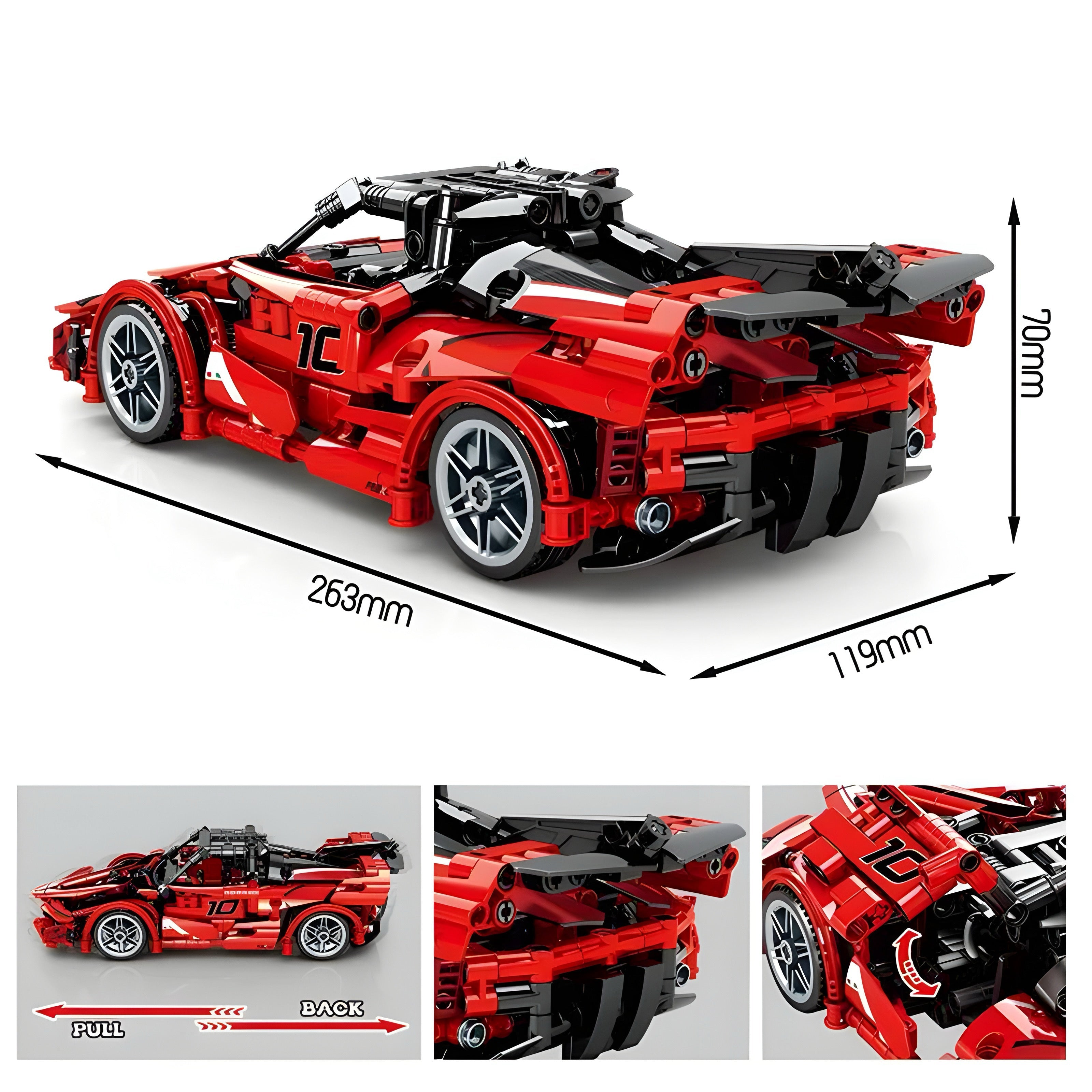 Nexus Brick 1:8 scale building set product image
