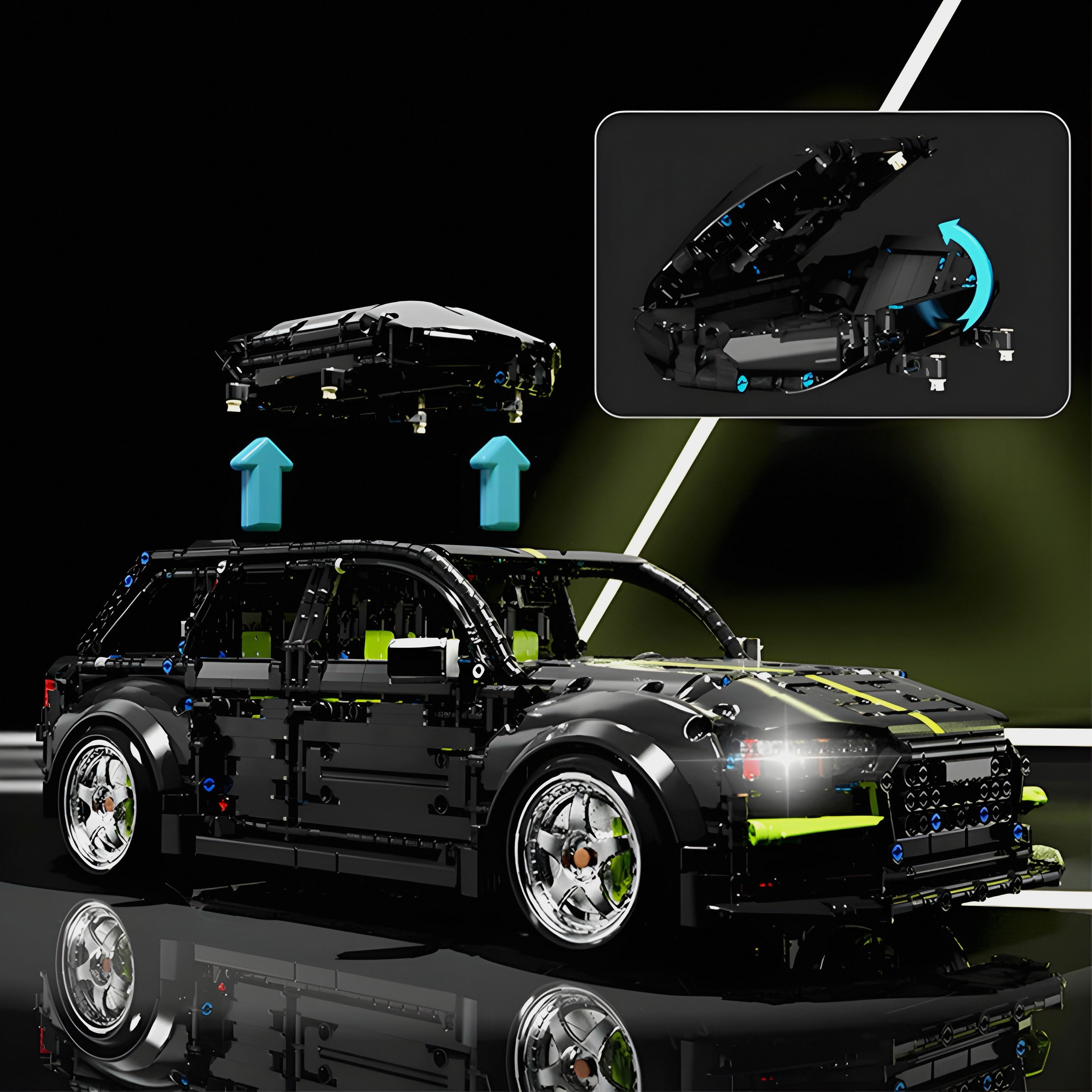 Nexus Brick 1:8 scale building set product image