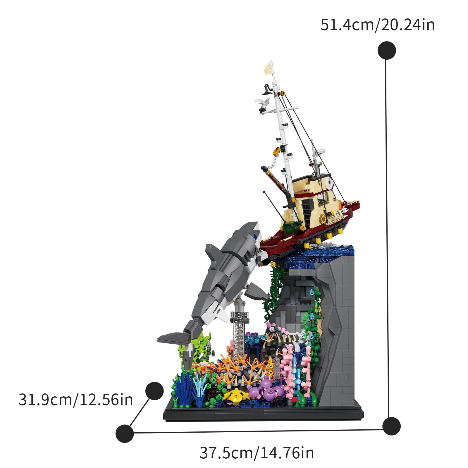 Nexus Brick 1:8 scale building set product image