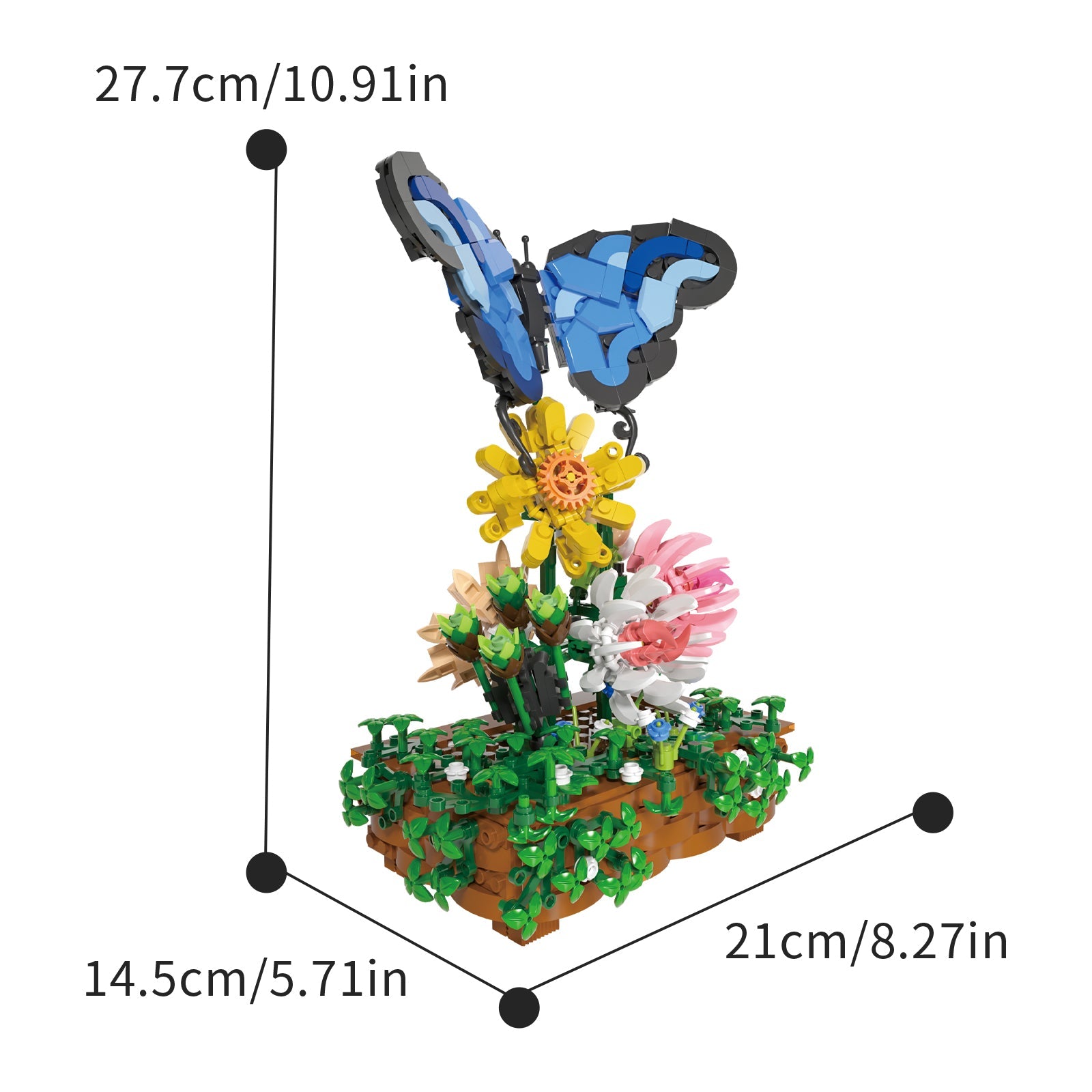 Nexus Brick 1:8 scale building set product image