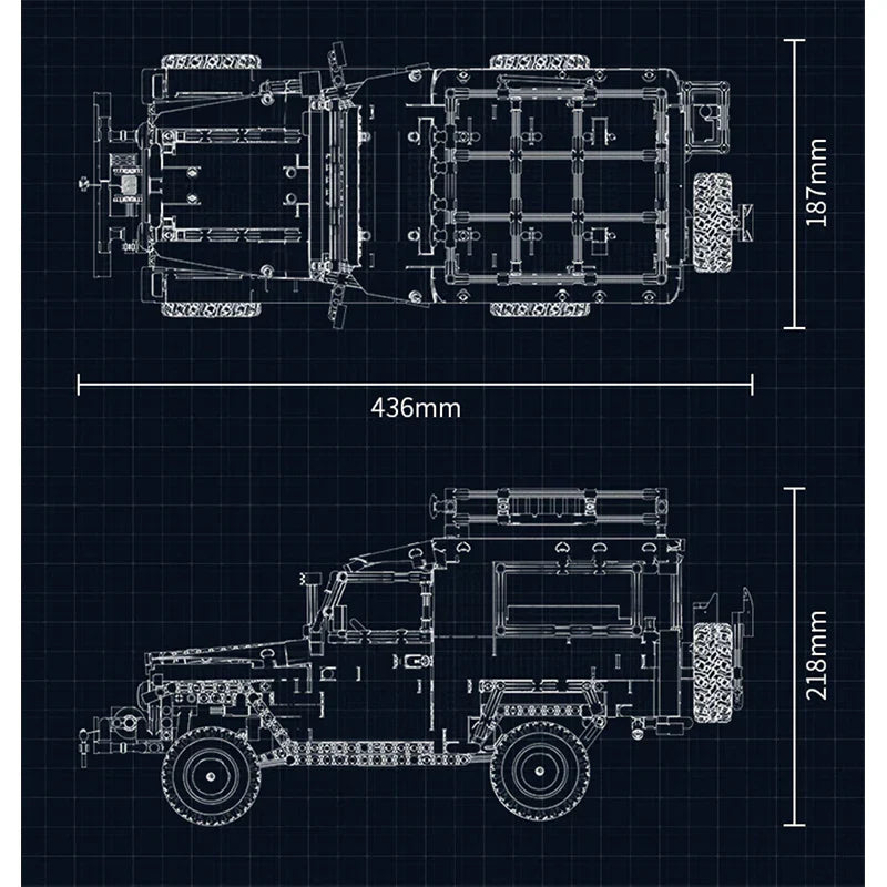 Nexus Brick 1:8 scale building set product image