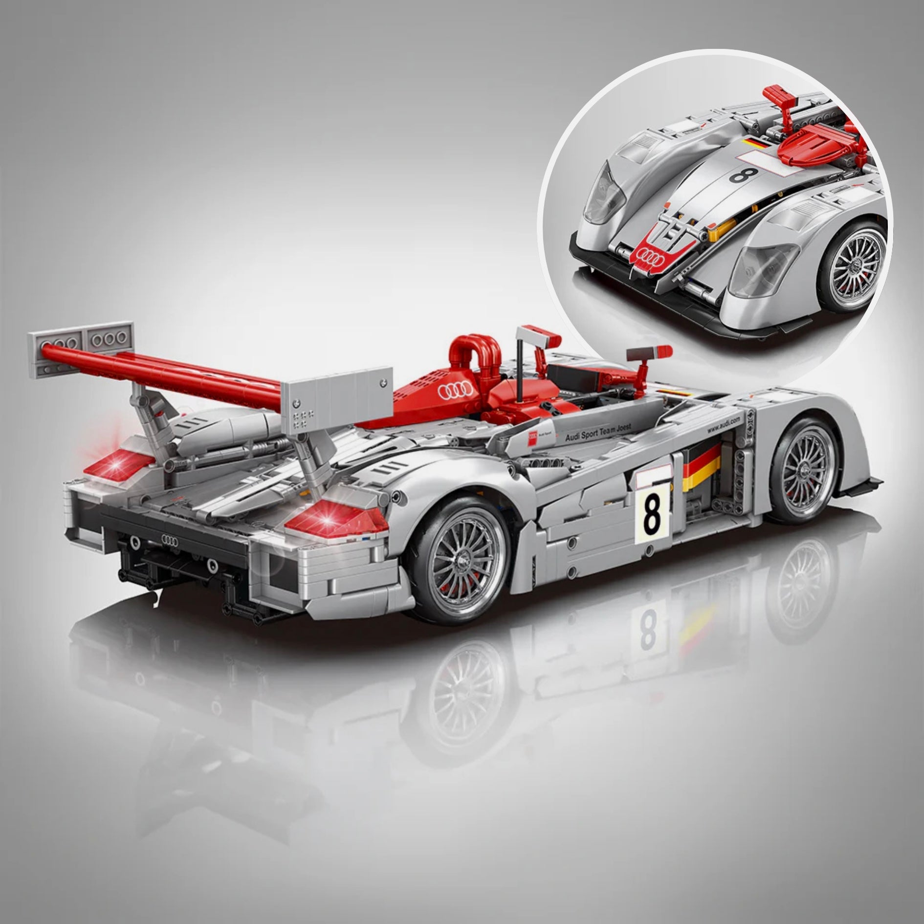 Nexus Brick 1:8 scale building set product image