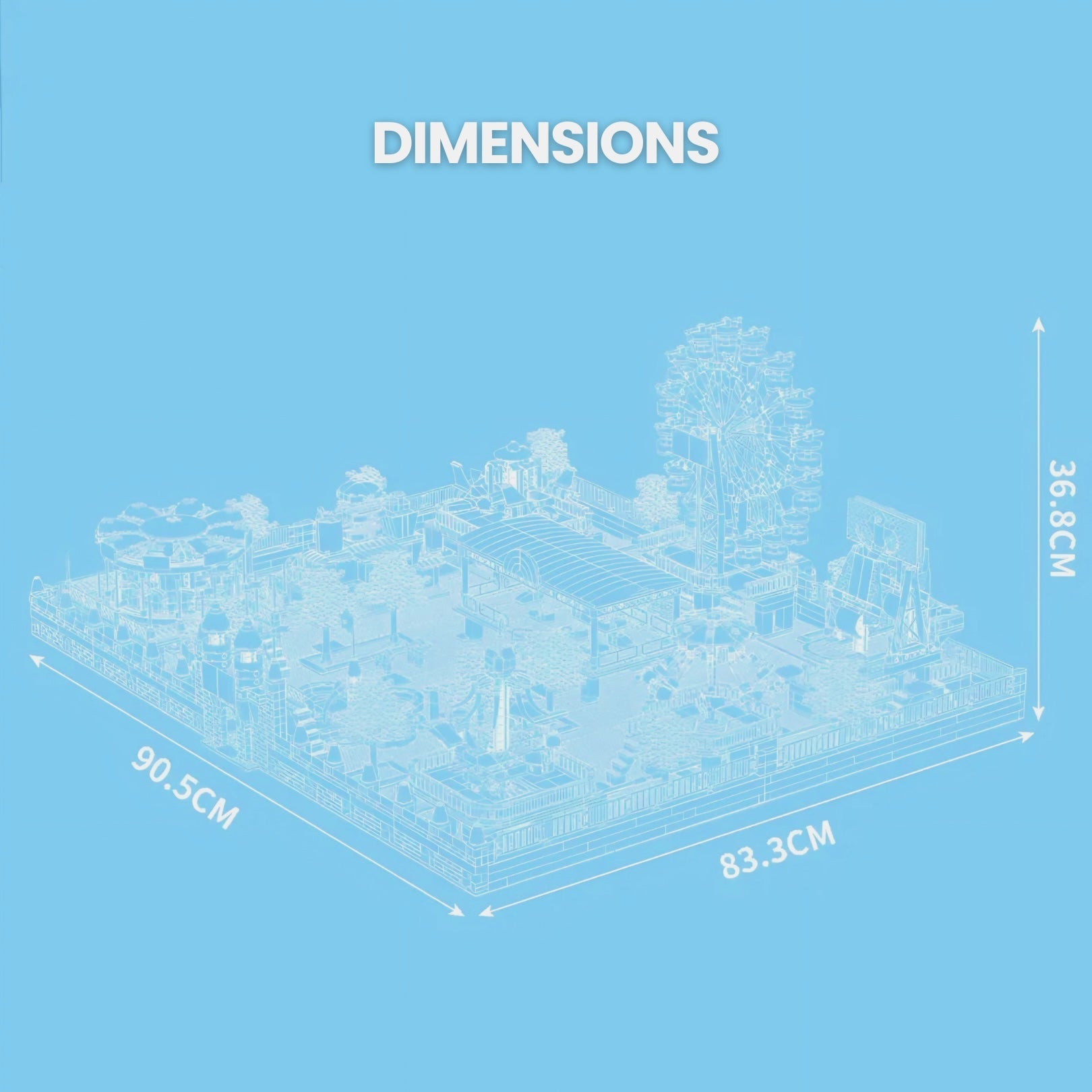 Nexus Brick 1:8 scale building set product image